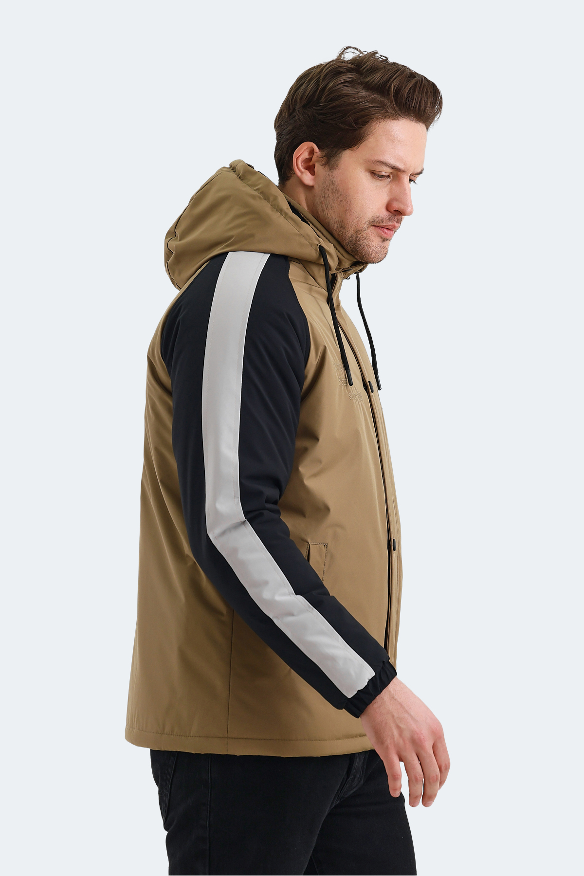 SLAZENGER HINOX Erkek Mont Kaban Bej görsel 4