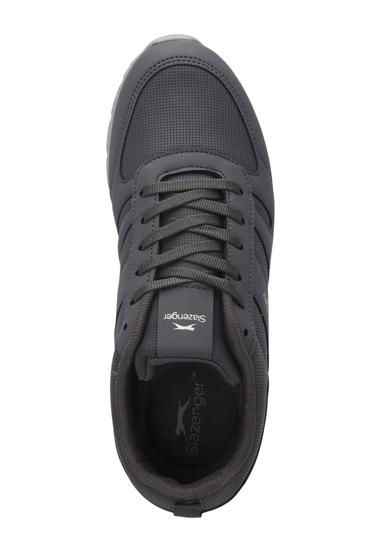 SLAZENGER ELRAEN Erkek Koyu Gri Günlük Spor Ayakkabısı görsel 5