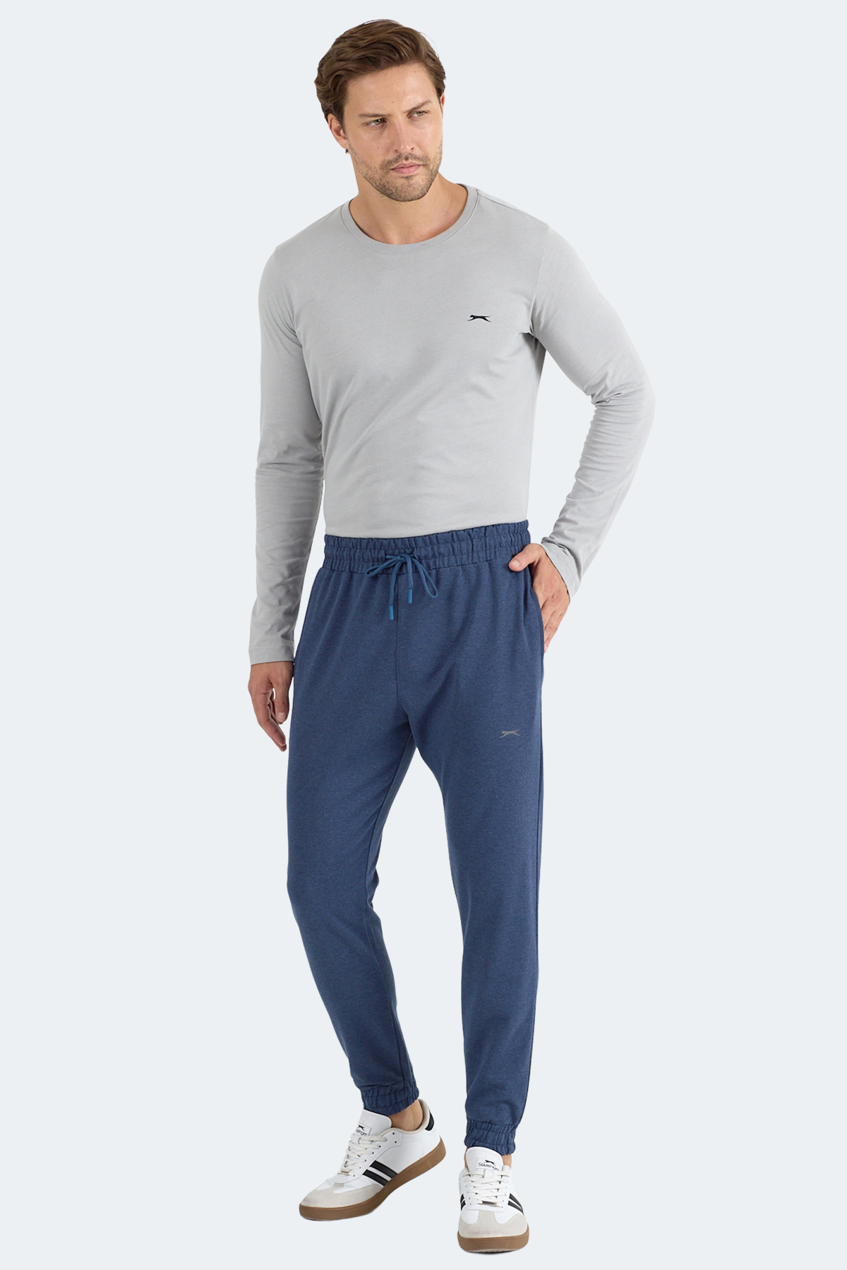 SLAZENGER MANAS Erkek Lacivert Jogger Eşofman Altı görsel 2