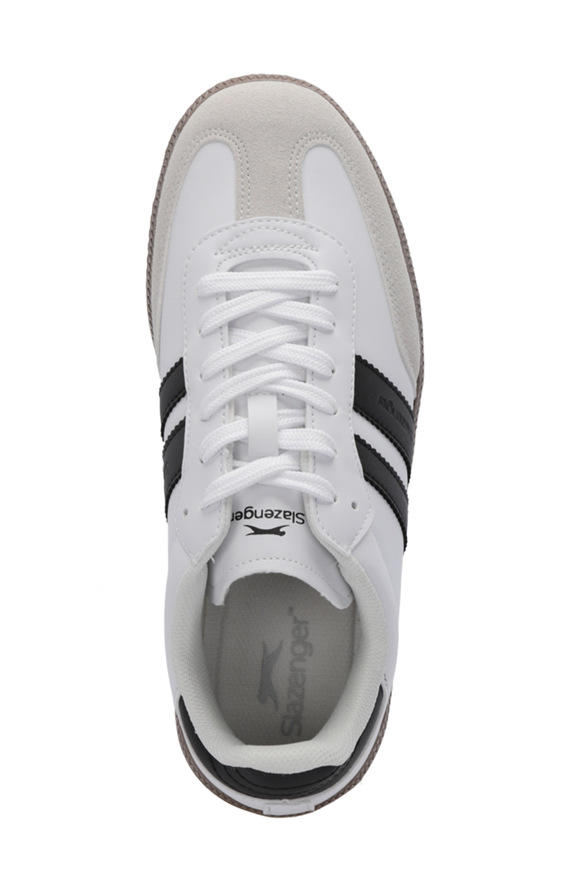 SLAZENGER ITALY I Kadın Beyaz / Siyah Günlük Spor Ayakkabısı görsel 5