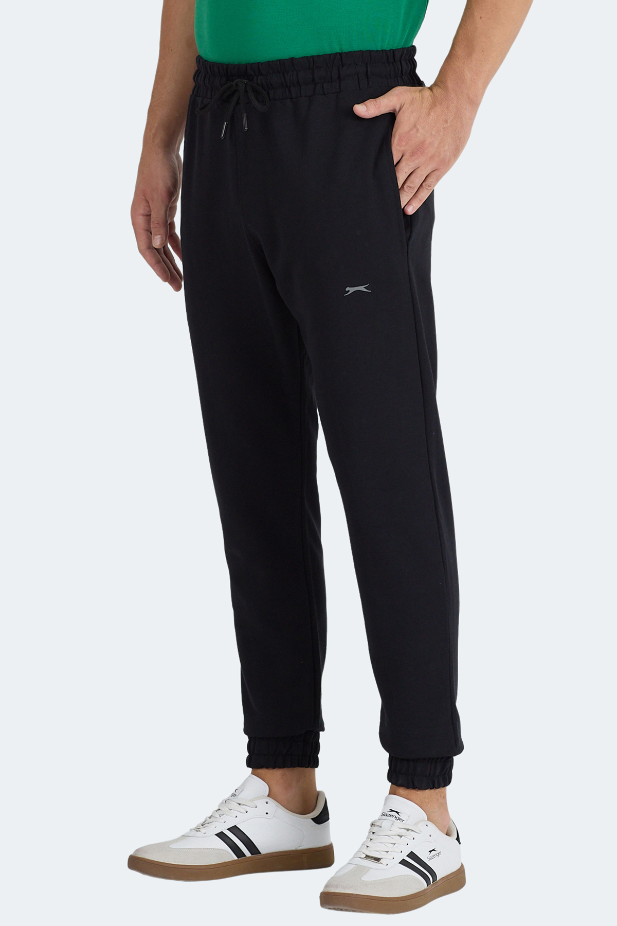 SLAZENGER MANAS Erkek Siyah Jogger Eşofman Altı