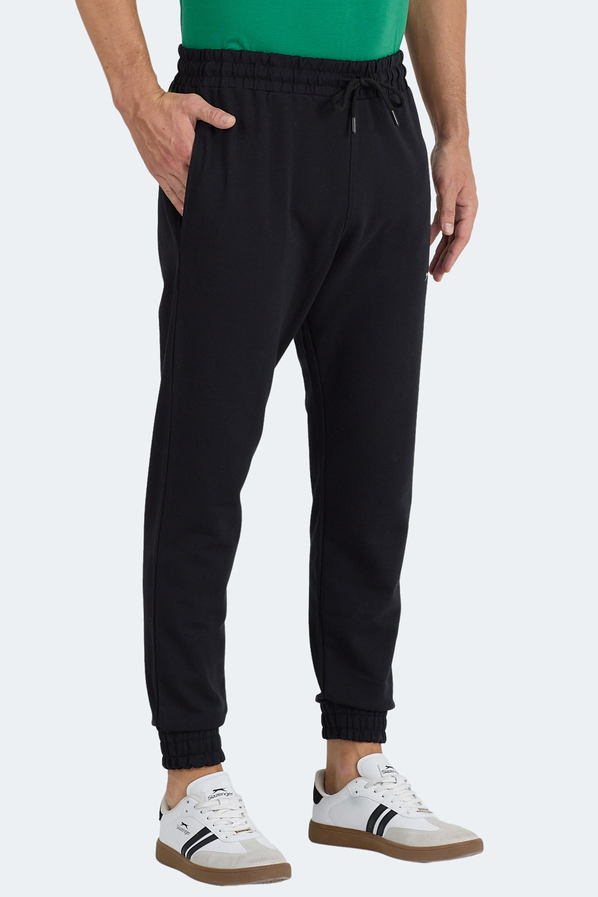 SLAZENGER MANAS Erkek Siyah Jogger Eşofman Altı görsel 4