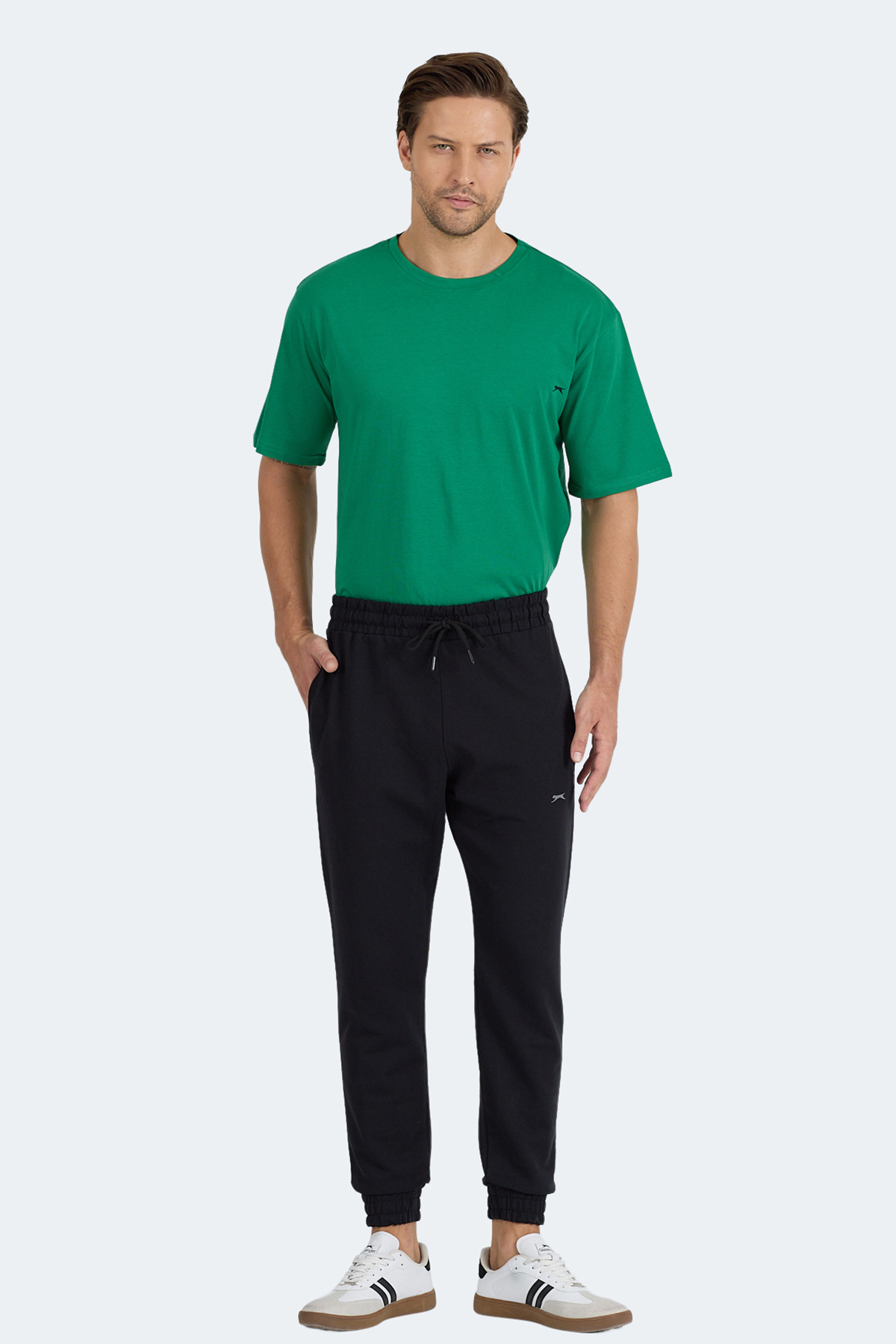 SLAZENGER MANAS Erkek Siyah Jogger Eşofman Altı görsel 5