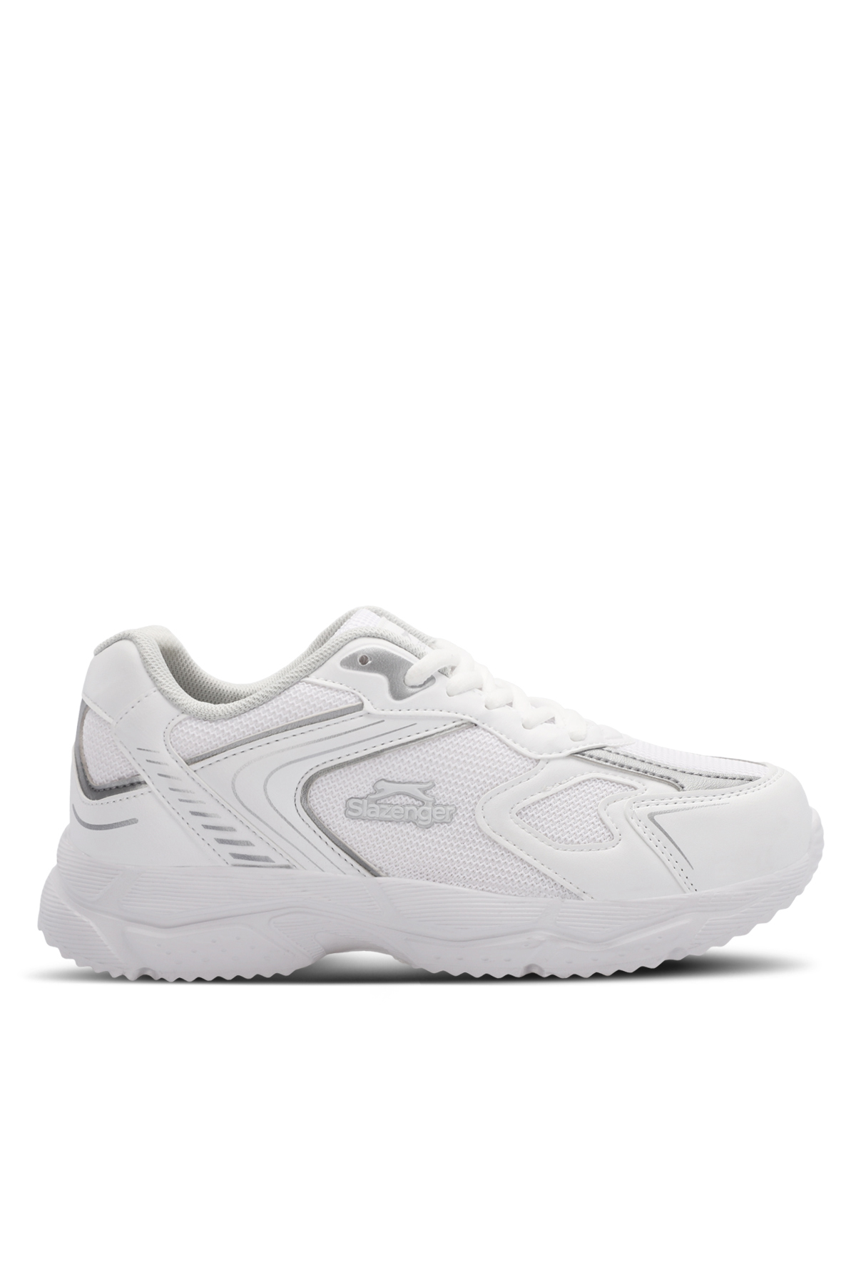 SLAZENGER ORNELLA Erkek Beyaz / Gri Koşu & Yürüyüş Spor Ayakkabısı