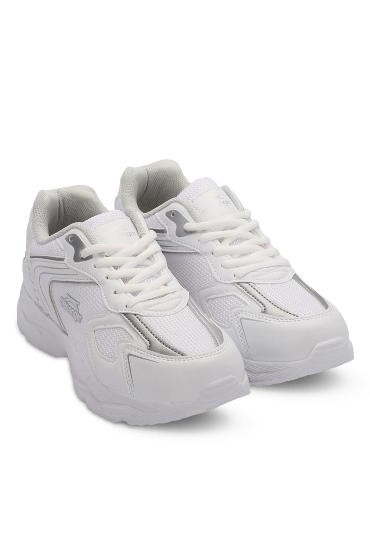 SLAZENGER ORNELLA Erkek Beyaz / Gri Koşu & Yürüyüş Spor Ayakkabısı görsel 2