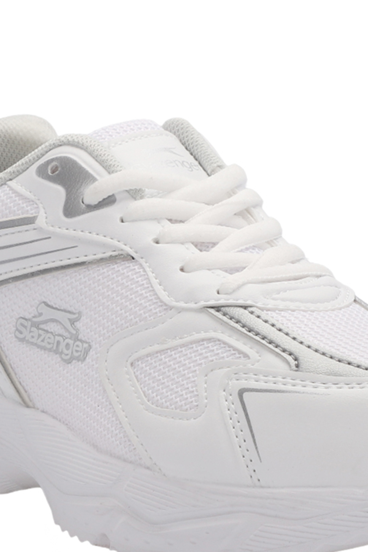SLAZENGER ORNELLA Erkek Beyaz / Gri Koşu & Yürüyüş Spor Ayakkabısı görsel 4