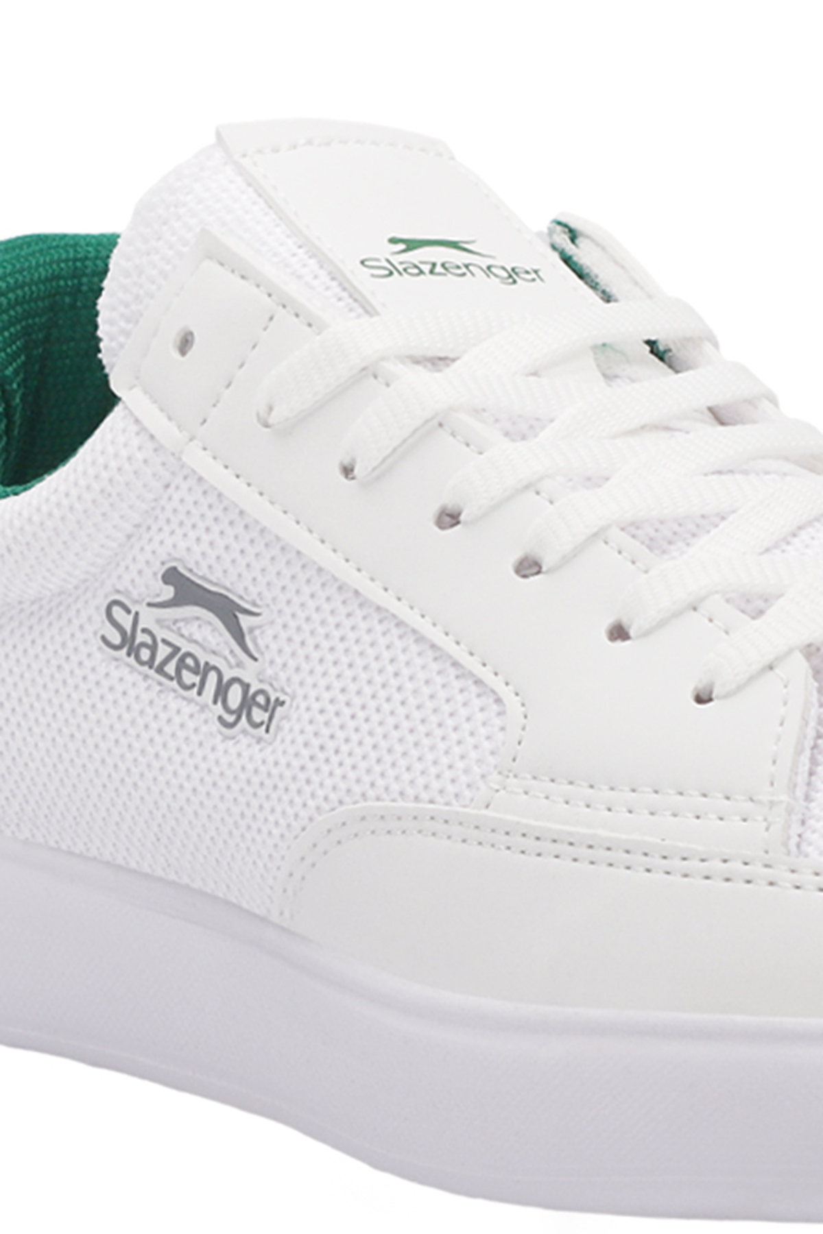 SLAZENGER FIDEL I Erkek Beyaz / Yeşil Günlük Spor Ayakkabısı görsel 4