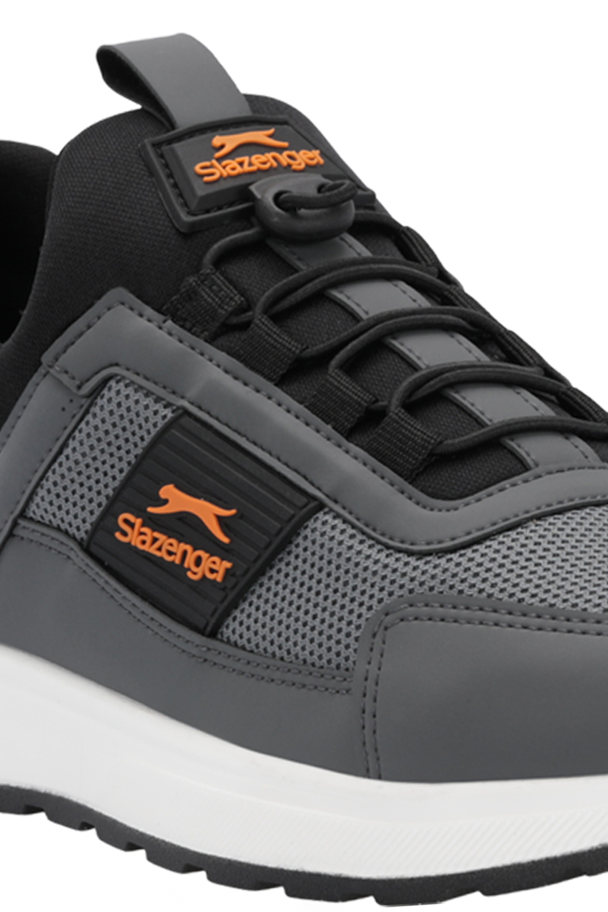 SLAZENGER TADDEO I Erkek Koyu Gri Sneaker görsel 4