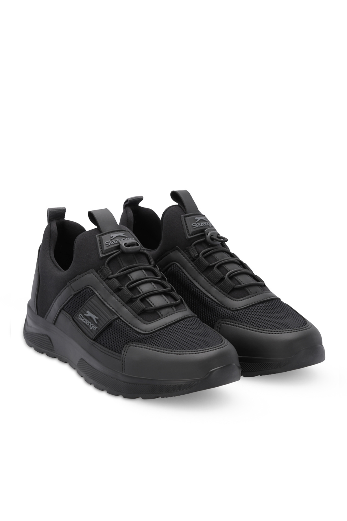 SLAZENGER TADDEO I Kadın Siyah / Siyah Sneaker görsel 2