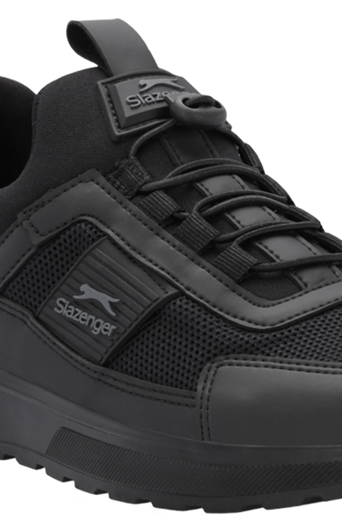 SLAZENGER TADDEO I Kadın Siyah / Siyah Sneaker görsel 4