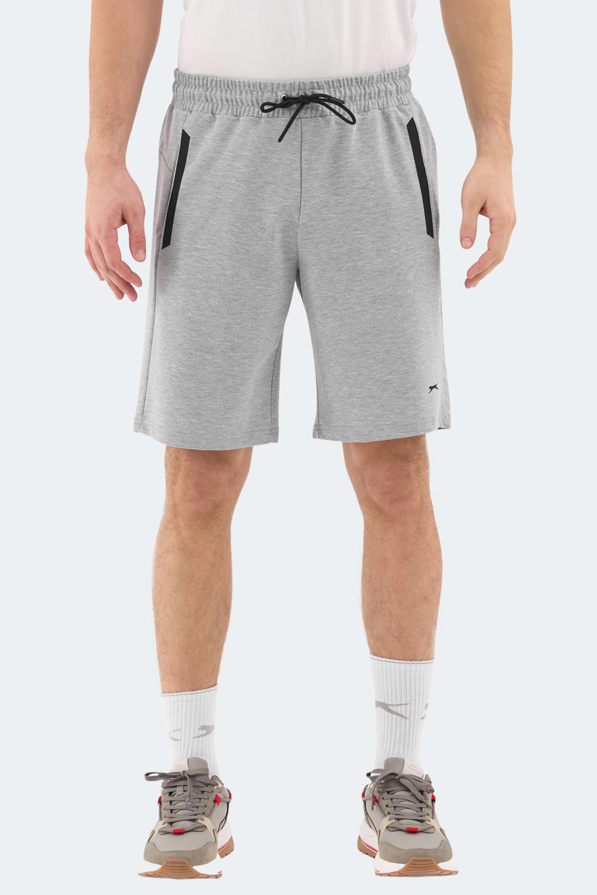 SLAZENGER RAYAN Erkek Cepli Gri Şort görsel 2