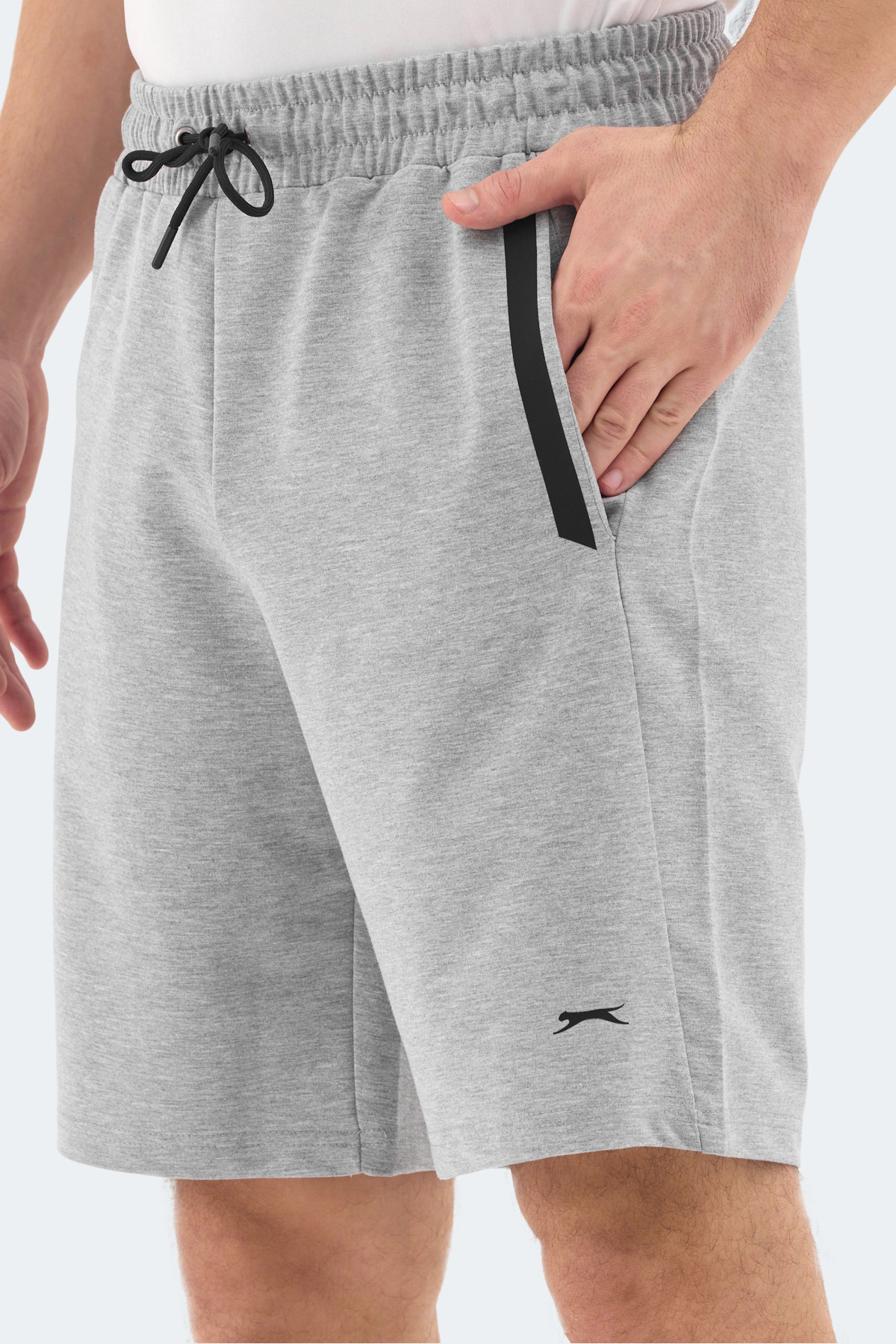 SLAZENGER RAYAN Erkek Cepli Gri Şort görsel 5