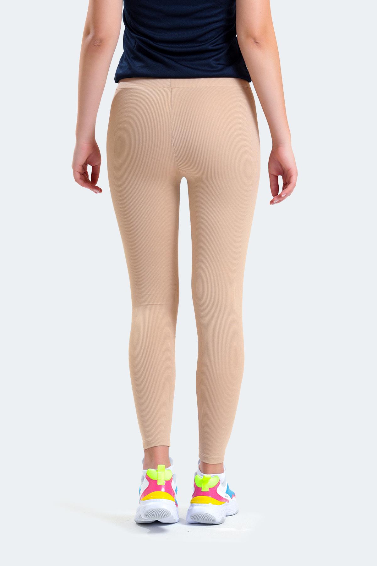 SLAZENGER KIMBALL KTN Kadın Tayt Bej görsel 2