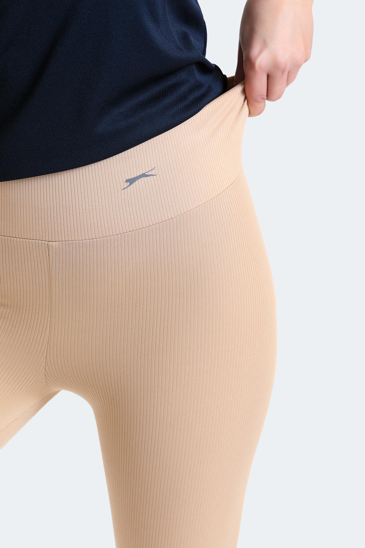 SLAZENGER KIMBALL KTN Kadın Tayt Bej görsel 3