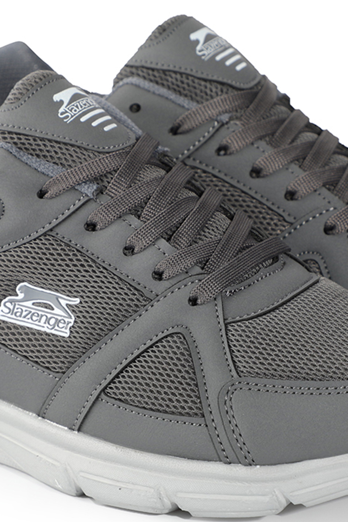 SLAZENGER PERA Sneaker Erkek Ayakkabı Koyu Gri görsel 4
