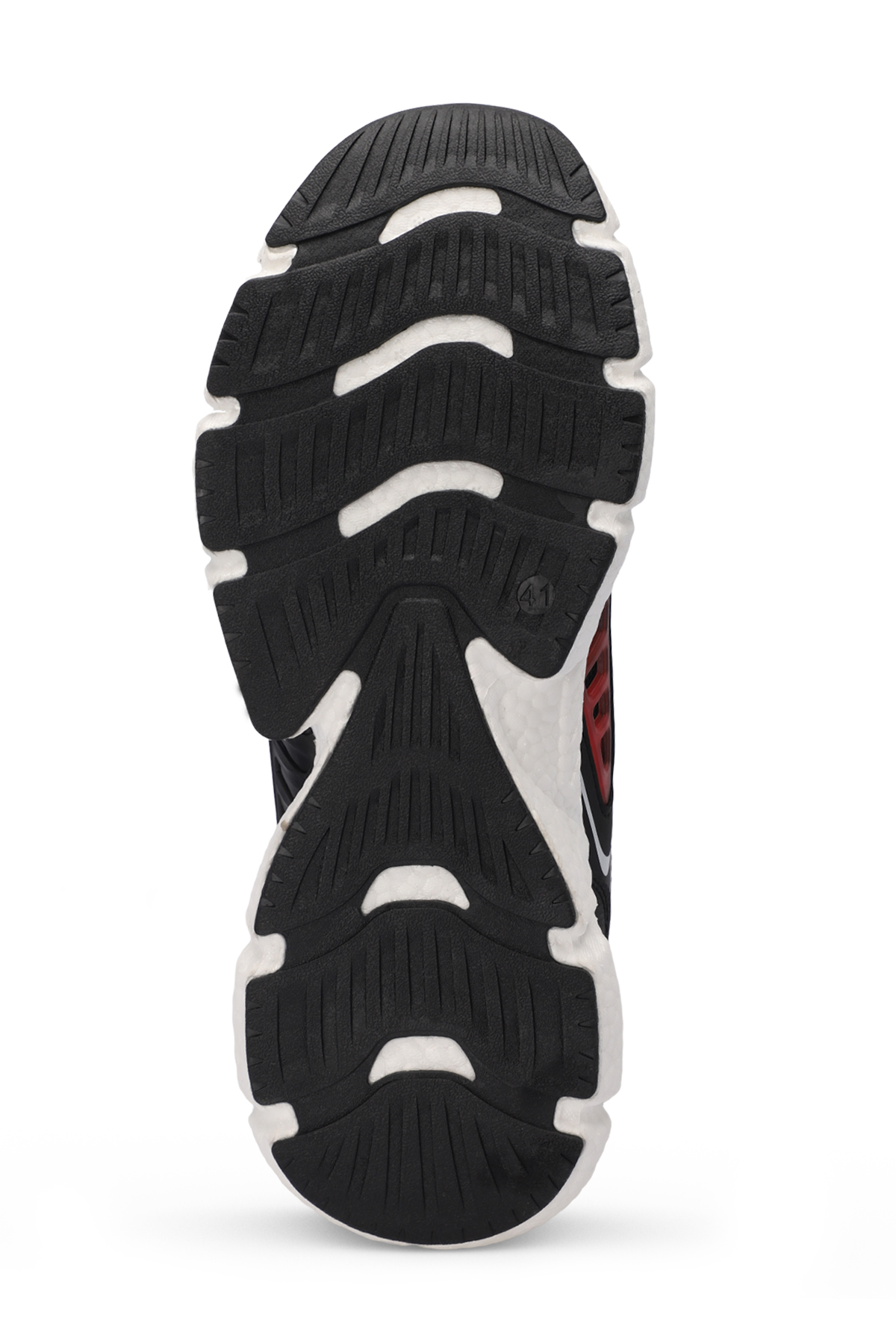 SLAZENGER ZIPLINE Erkek Sneaker Ayakkabı Siyah / Kırmızı görsel 7