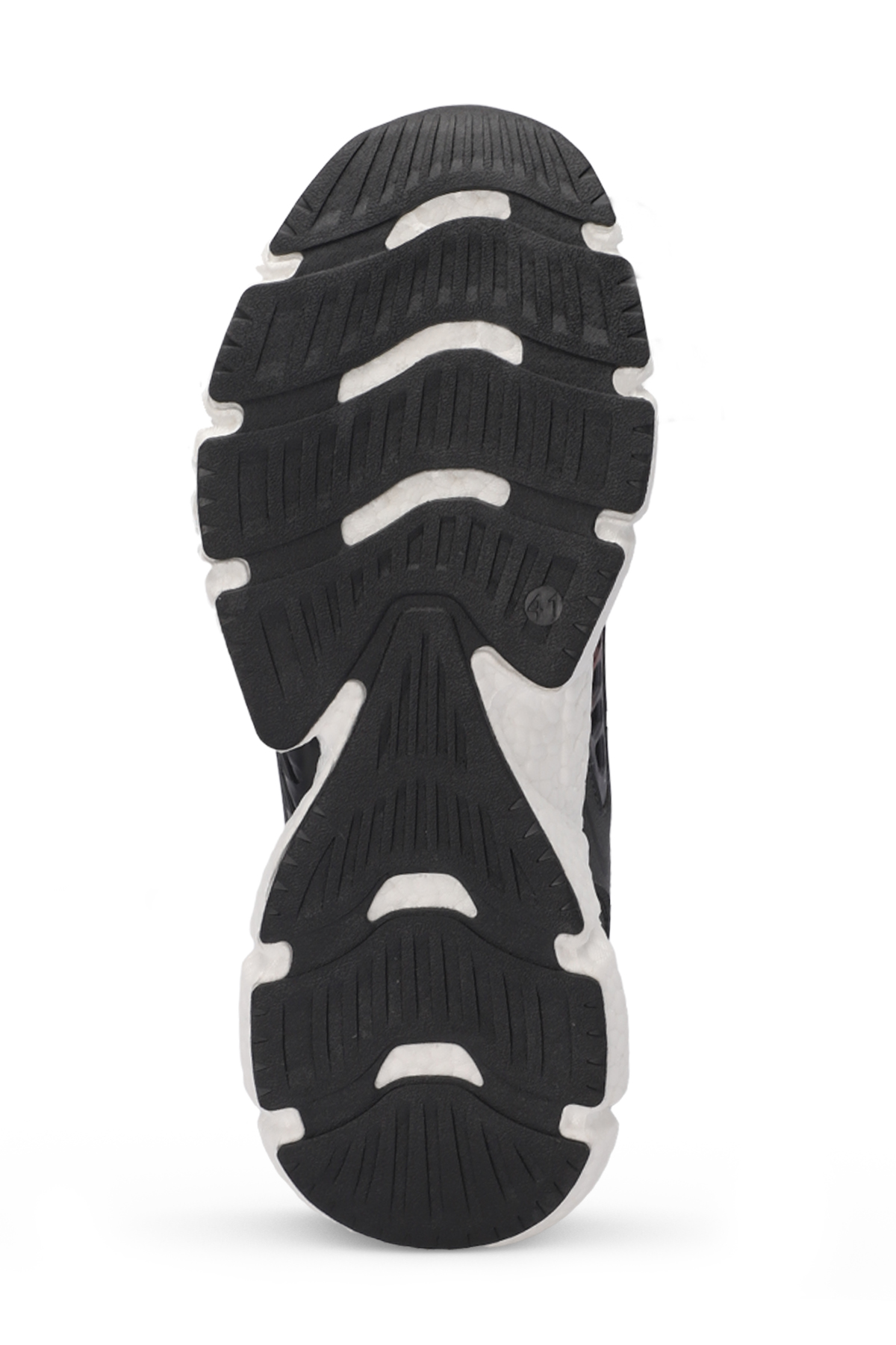 SLAZENGER ZIPLINE Erkek Sneaker Ayakkabı Koyu Gri / Turuncu görsel 7