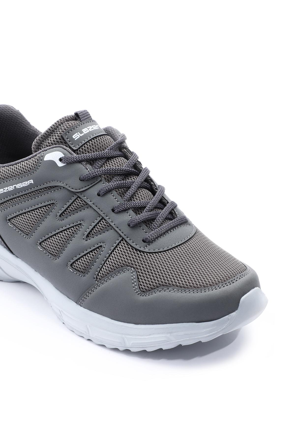 SLAZENGER A-BOUT I Sneaker Erkek Ayakkabı Koyu Gri görsel 4