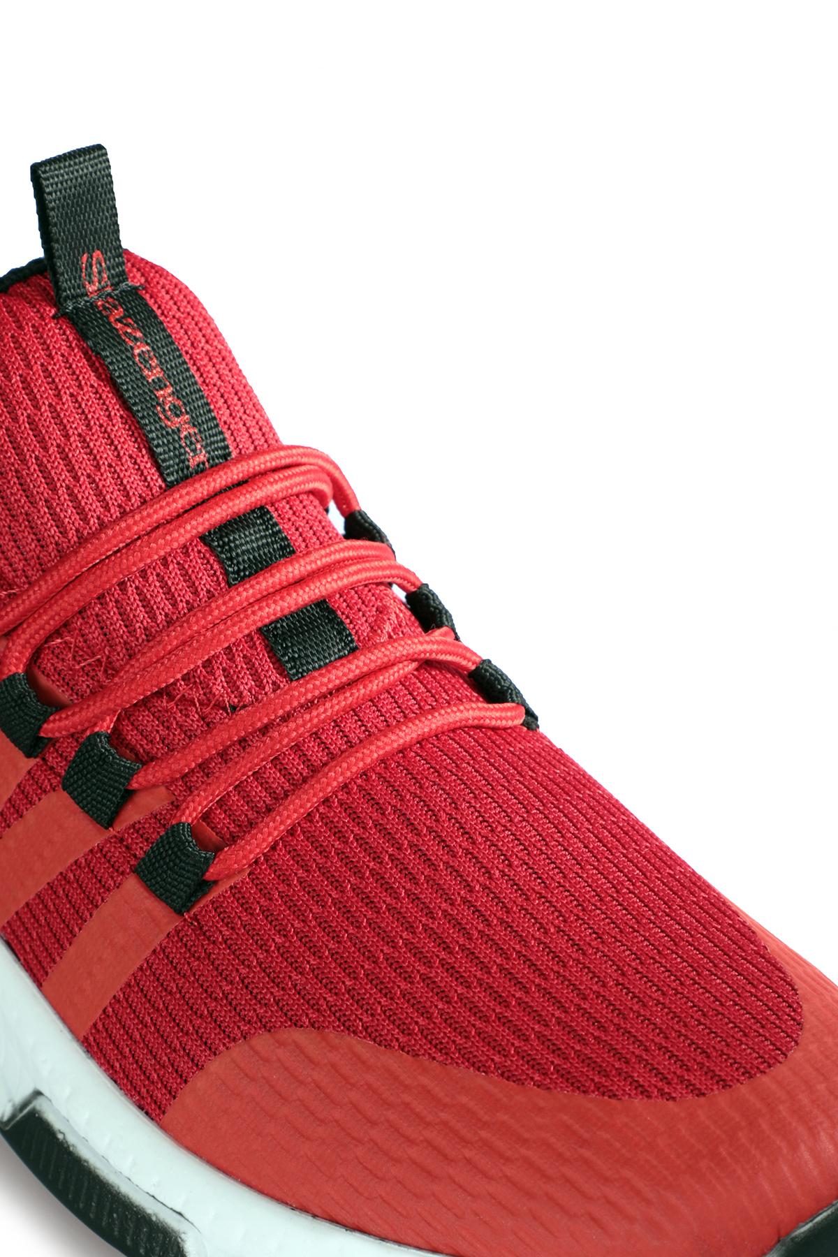 SLAZENGER TUESDAY I Sneaker Unisex Ayakkabı Kırmızı görsel 4