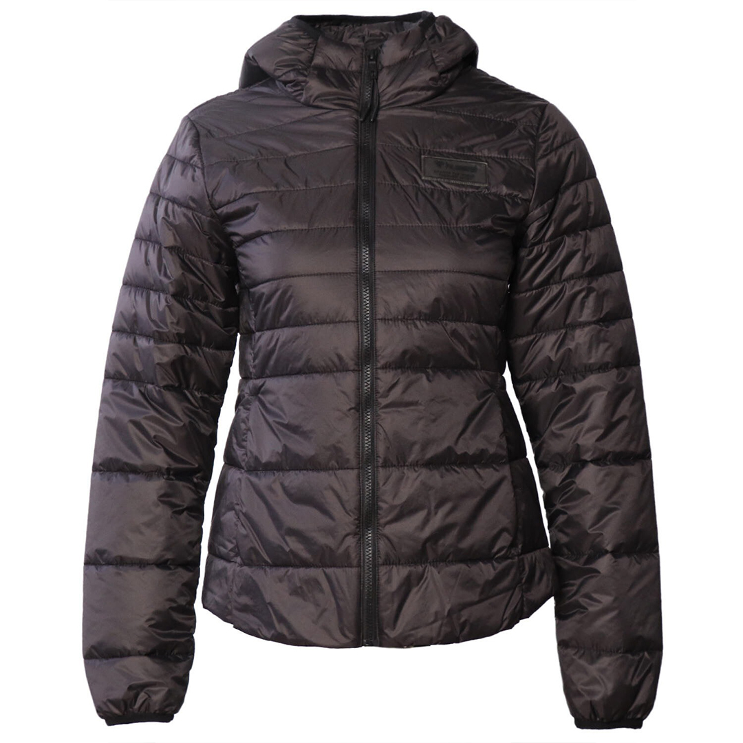 Hummel Shyvana Kadın Siyah Kapüşonlu Şişme Mont