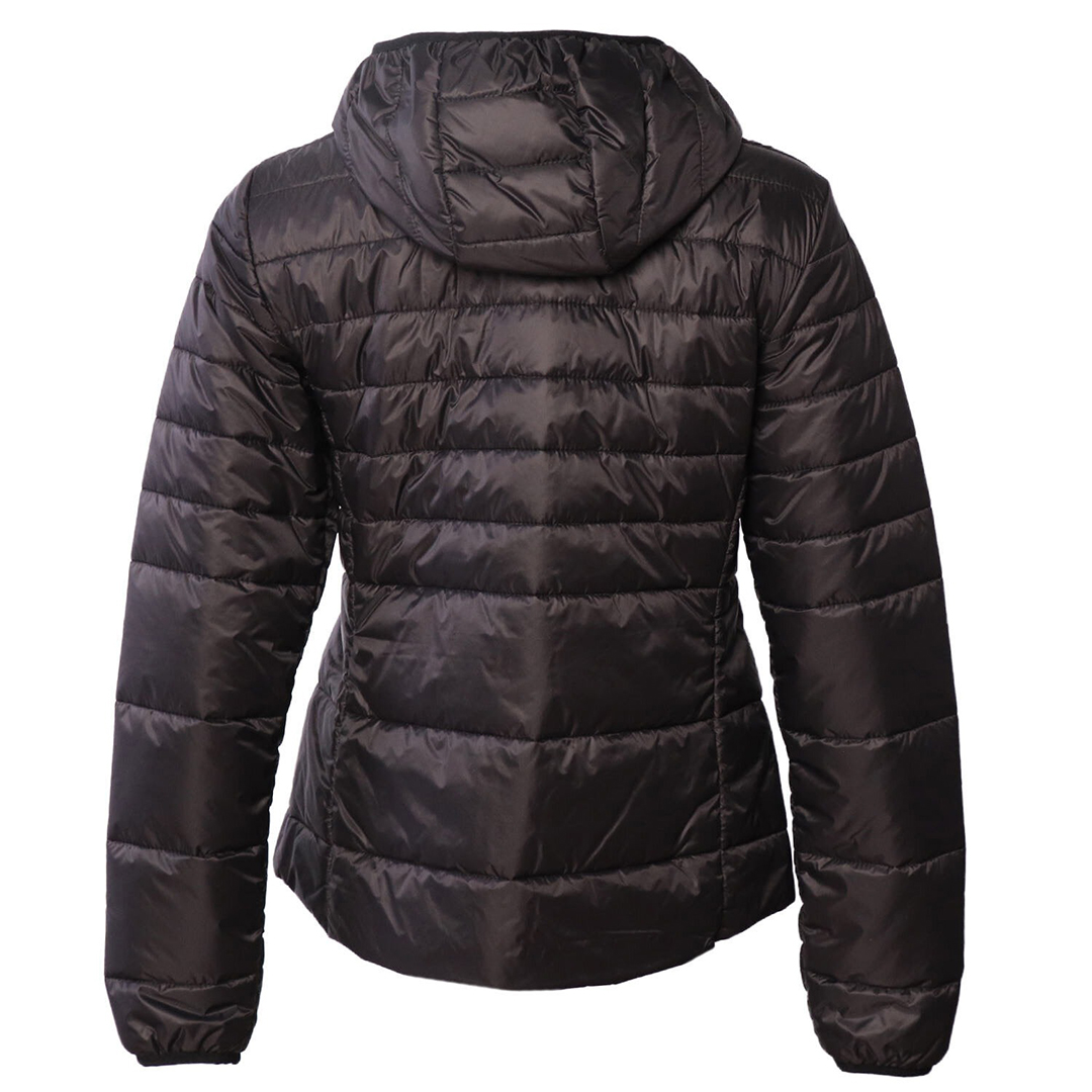 Hummel Shyvana Kadın Siyah Kapüşonlu Şişme Mont görsel 3