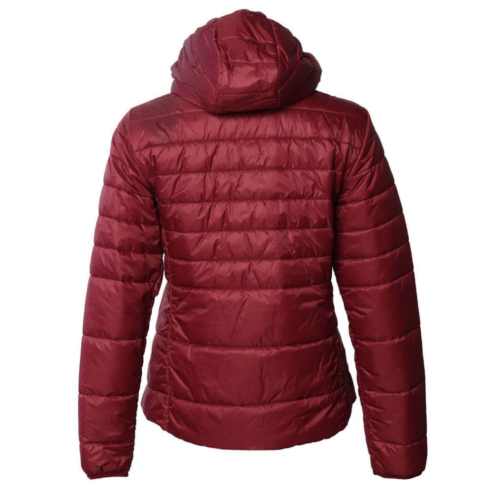 Hummel Shyvana Kadın Bordo Kapüşonlu Şişme Mont görsel 3