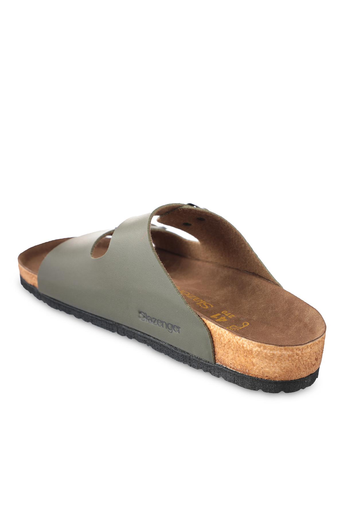 SLAZENGER LENS Unisex Terlik Haki görsel 2