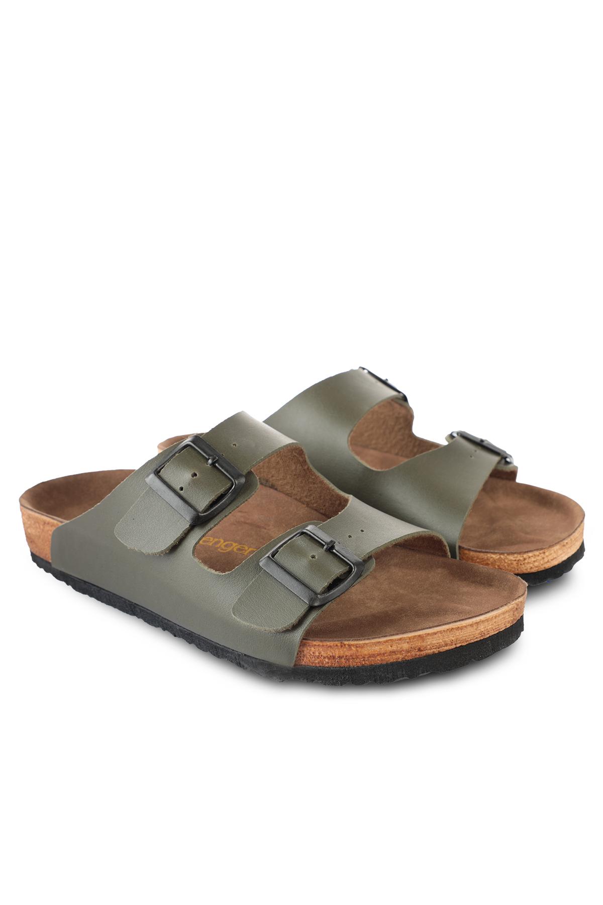 SLAZENGER LENS Unisex Terlik Haki görsel 3