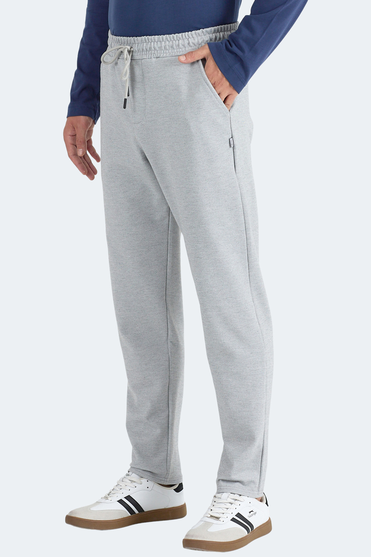 SLAZENGER IMPACTO I Erkek Gri Eşofman Altı