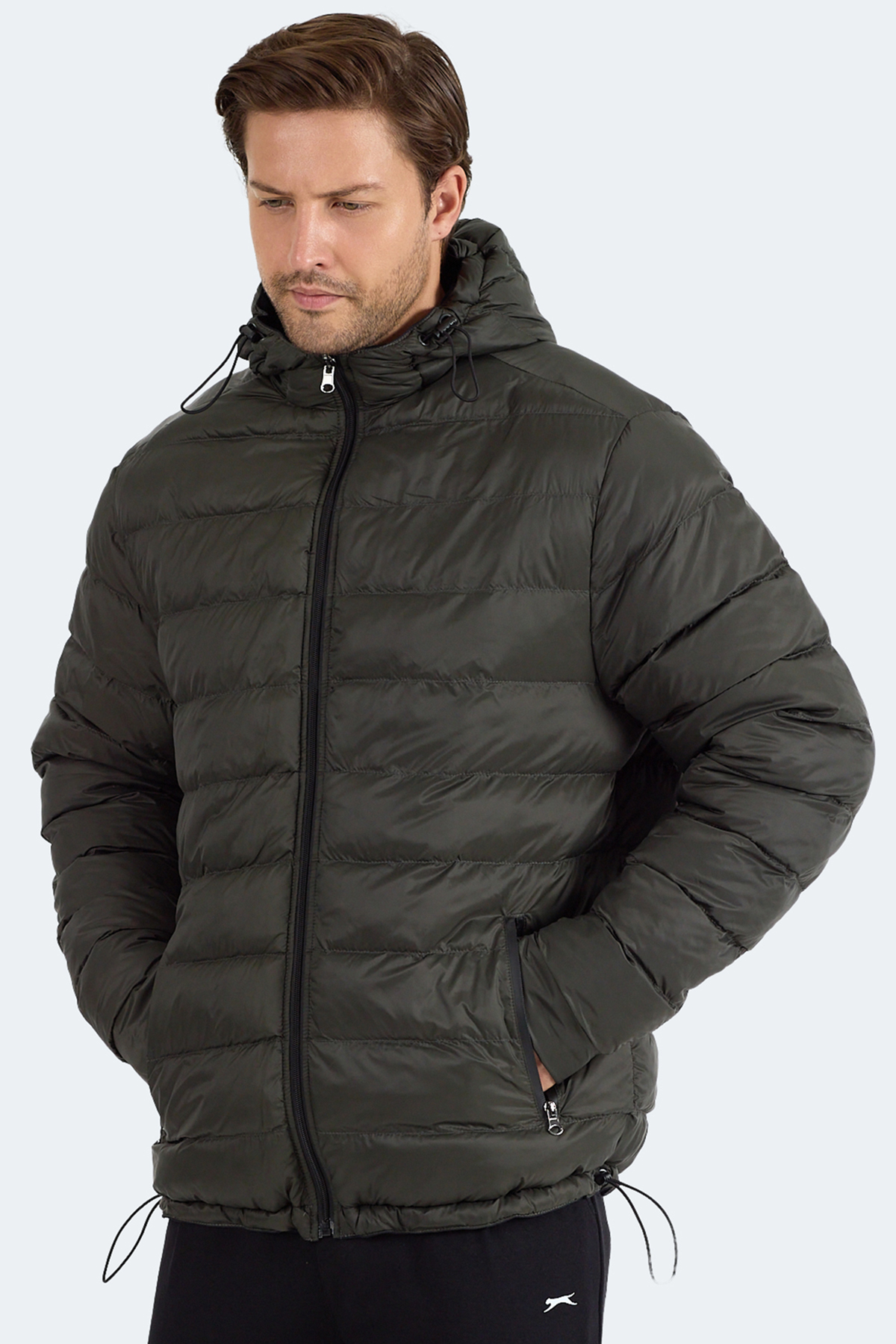 SLAZENGER BRELIS Erkek Şişme Mont Kaban Lacivert görsel 6