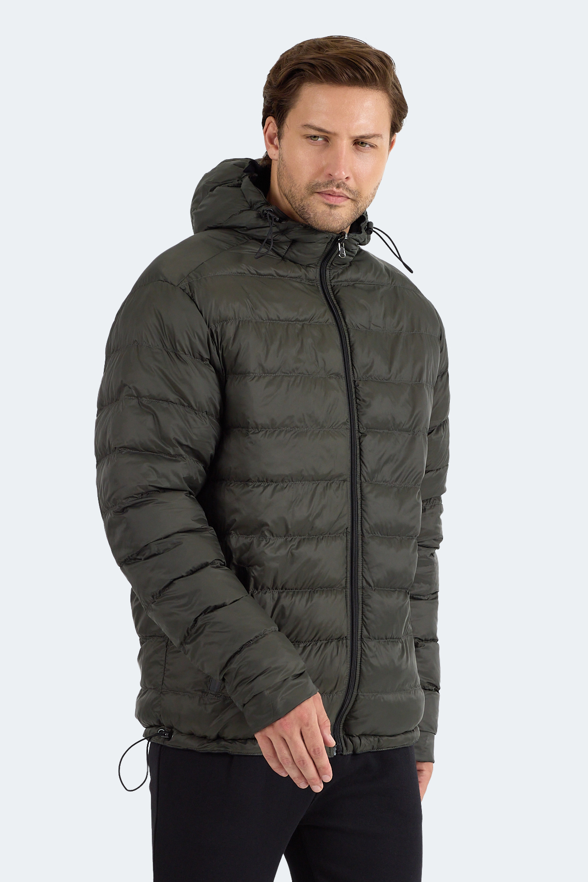 SLAZENGER BRELIS Erkek Şişme Mont Kaban Lacivert görsel 7