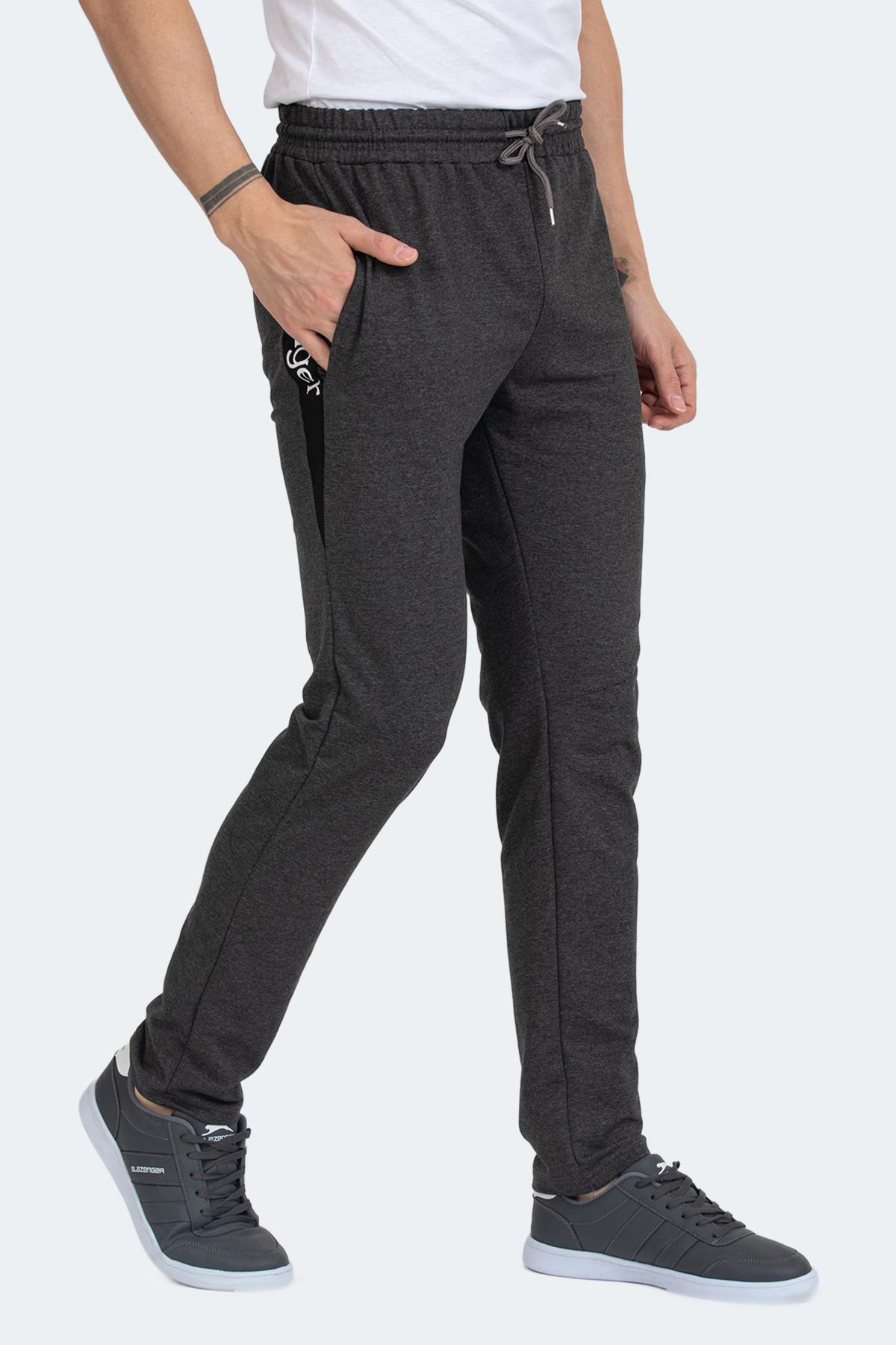 SLAZENGER PAPA Erkek Eşofman Altı Koyu Gri görsel 4