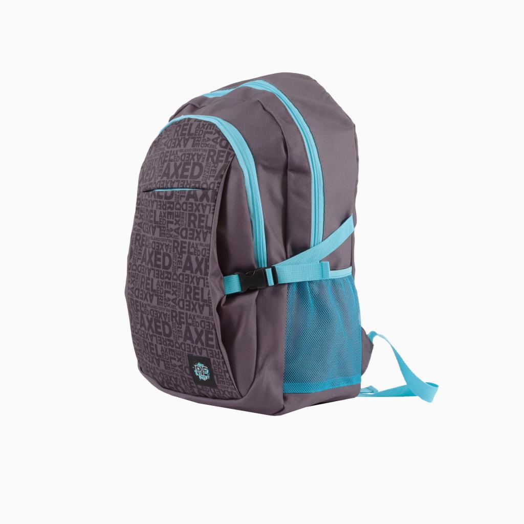 Biggdesign Moods Up Relaxed Su Geçirmez Kumaşlı 15.6 inç Laptop Uyumlu Okul Sırt Çantası Siyah görsel 3