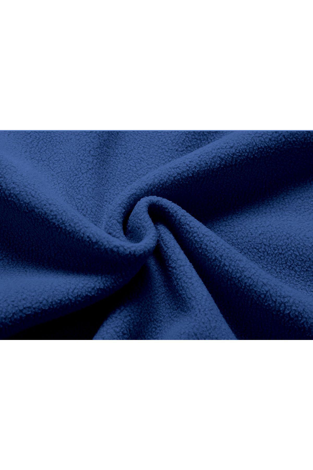Genius Store Polar Tam 3 Cepli Outdoor Polar Erkek Fermuarlı Sweatshirt Hırka görsel 5