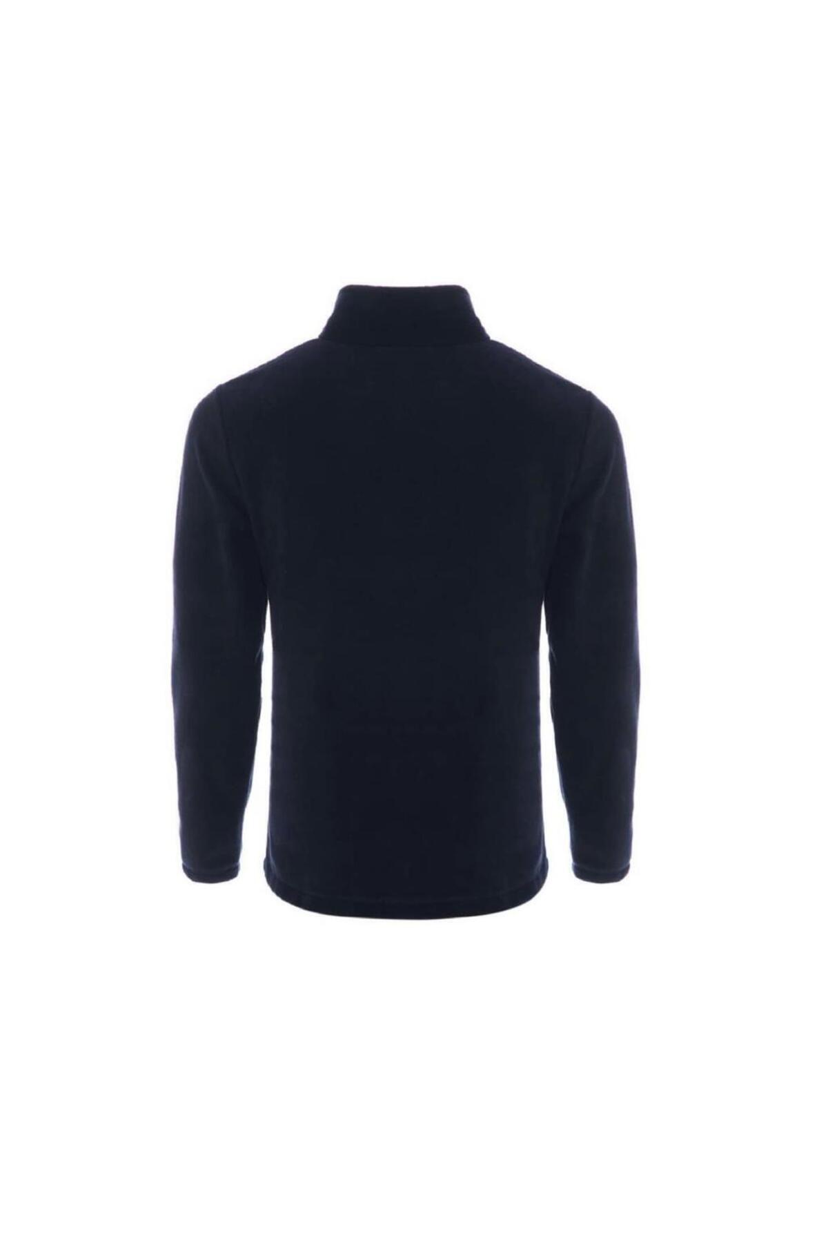 Genius Store Polar Tam 3 Cepli Outdoor Polar Erkek Fermuarlı Sweatshirt Hırka görsel 4