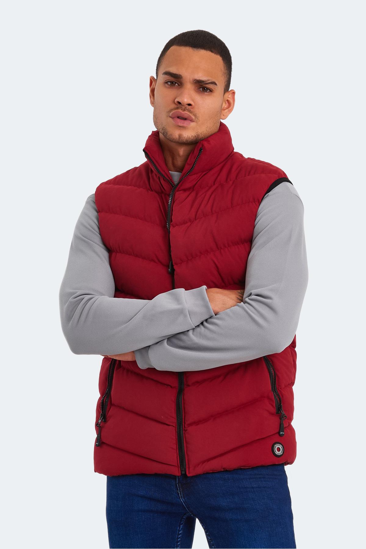 SLAZENGER HAMMER I Erkek Şişme Yelek Bordo görsel 4
