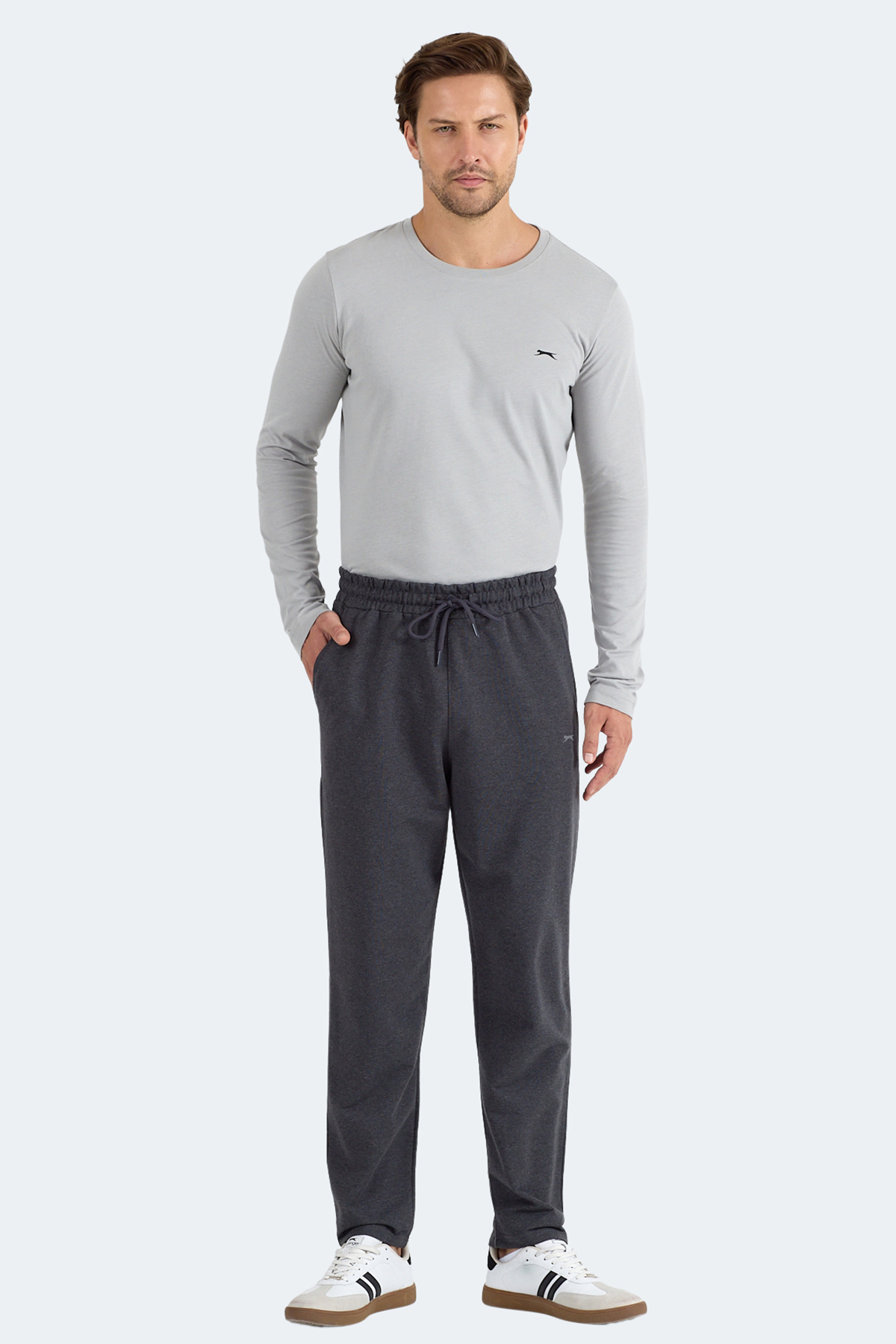 SLAZENGER MAKE Erkek Antrasit Eşofman Altı görsel 2
