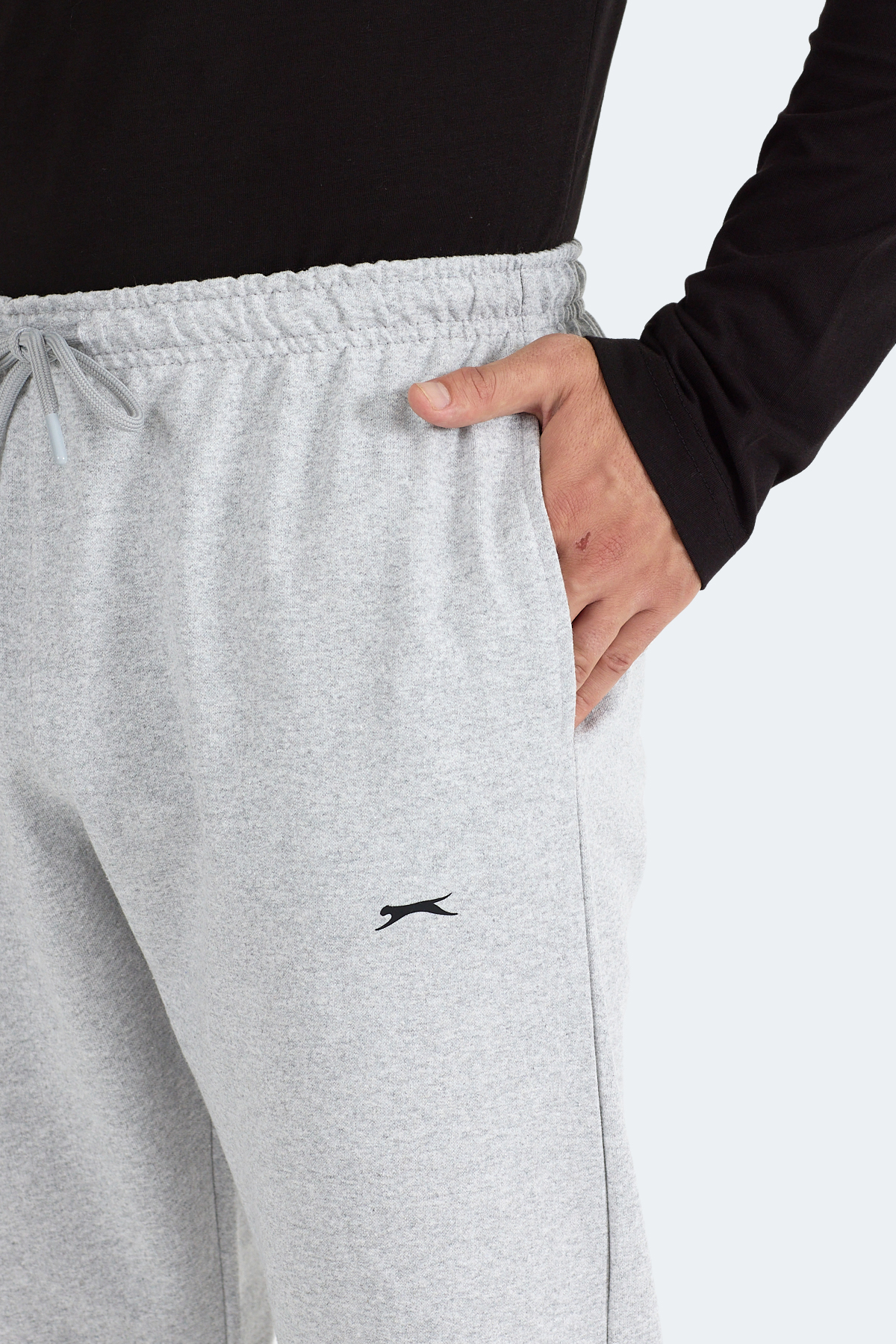 SLAZENGER MAMUN Erkek Gri Jogger Eşofman Altı görsel 5