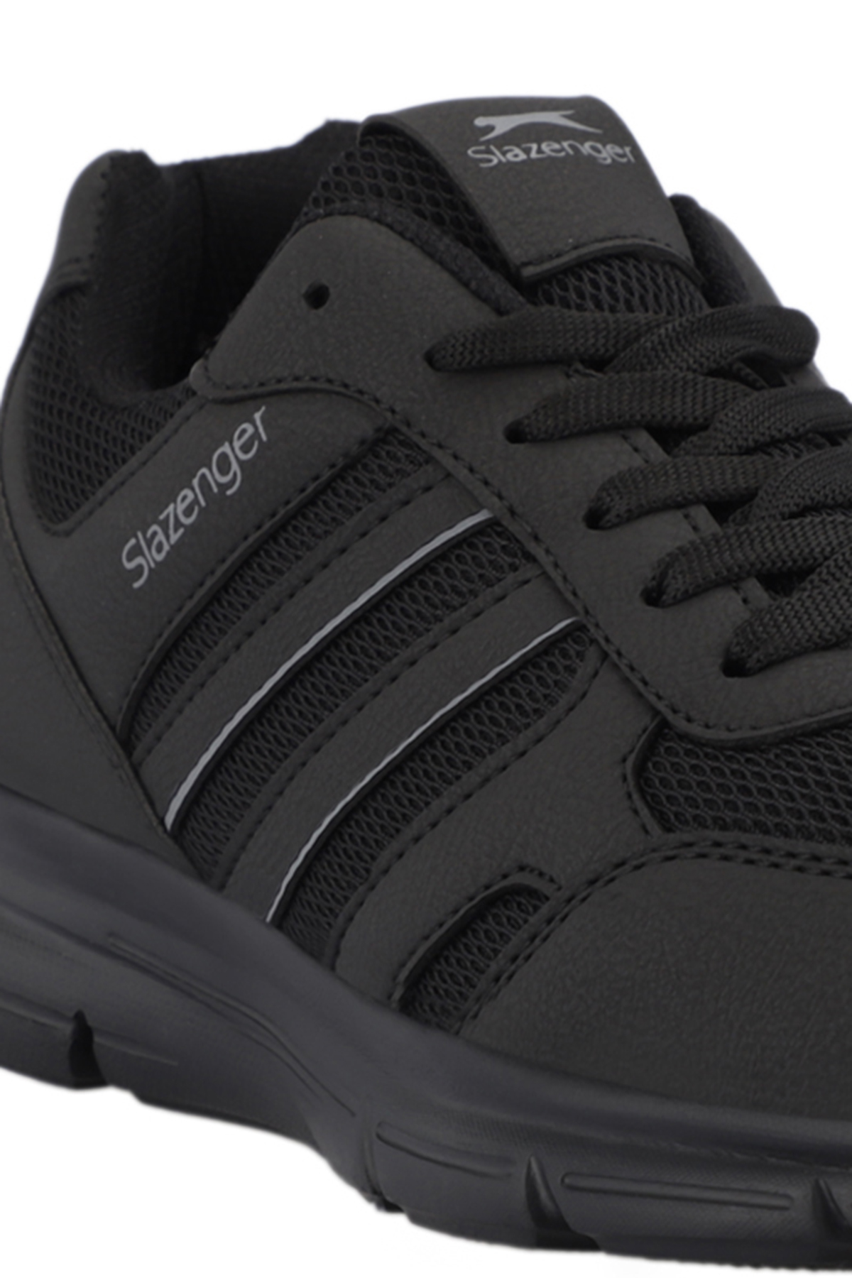 SLAZENGER EFRAT Kadın Sneaker Ayakkabı Siyah / Siyah görsel 4