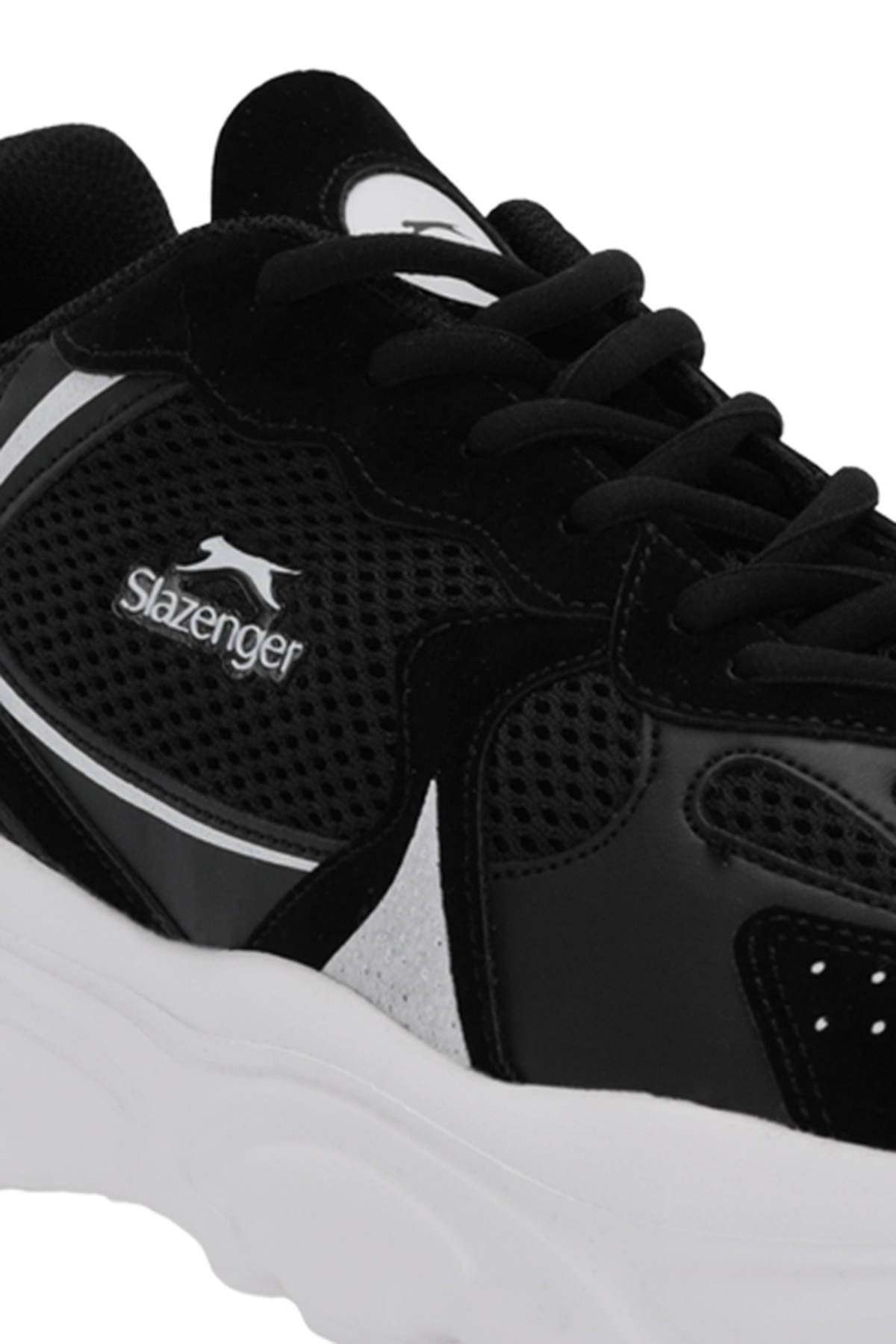 SLAZENGER INFERNO I Kadın Siyah / Beyaz Koşu & Yürüyüş Spor Ayakkabısı görsel 4