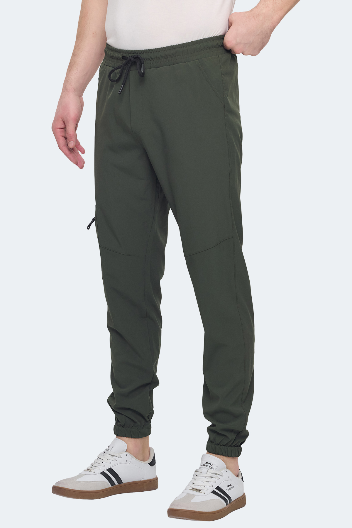 SLAZENGER NATOXI I Erkek Jogger Eşofman Altı Haki