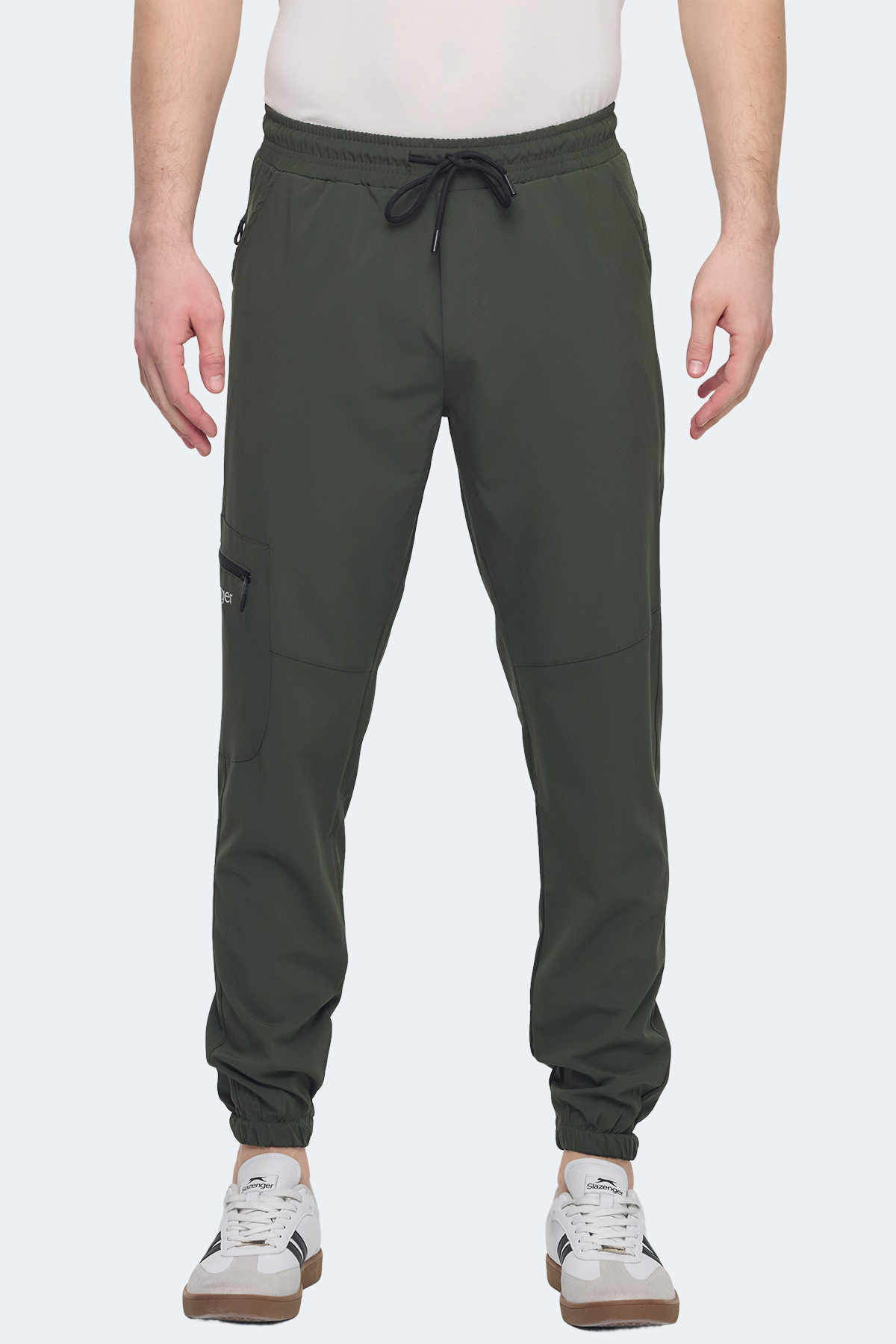 SLAZENGER NATOXI I Erkek Jogger Eşofman Altı Haki görsel 2