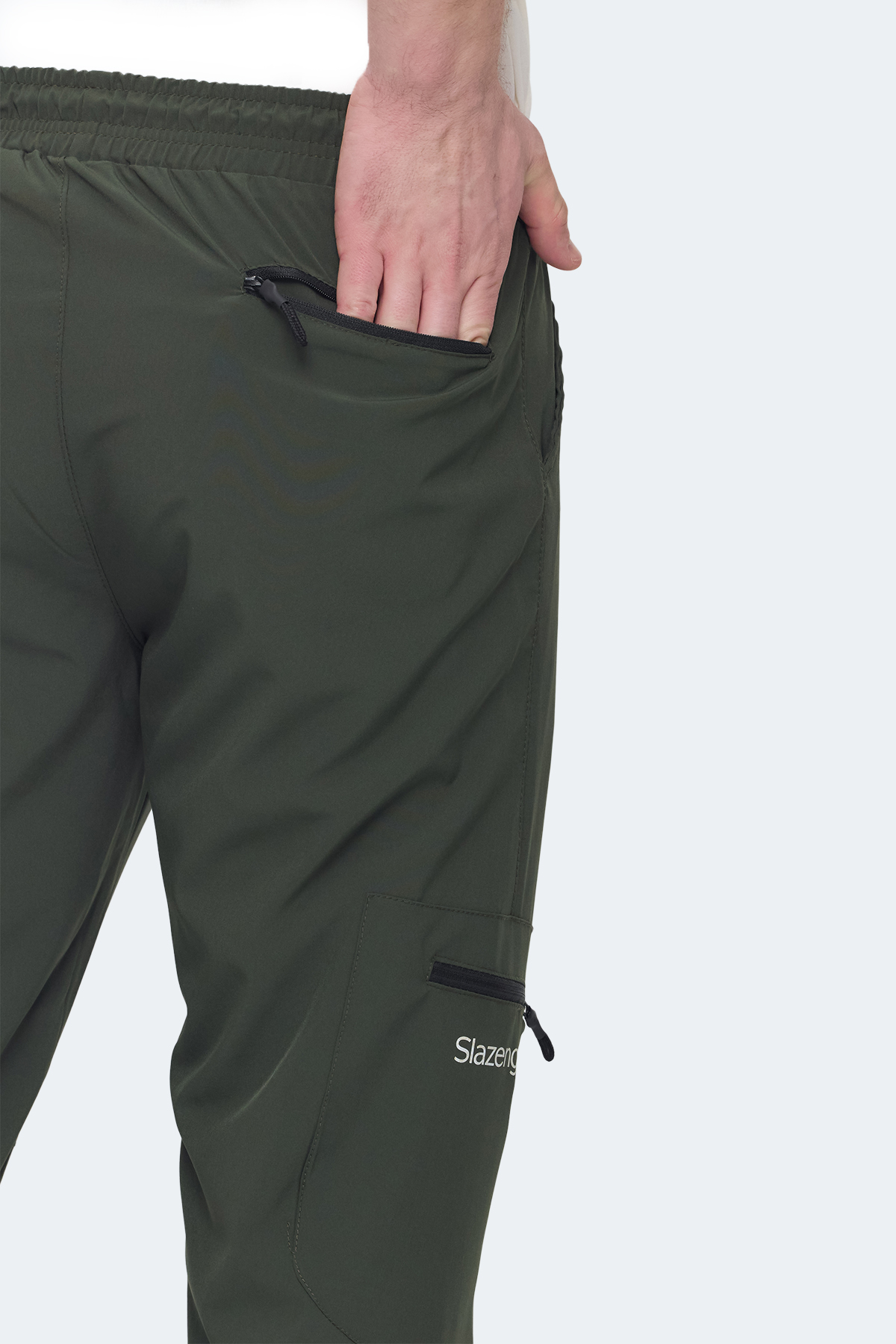 SLAZENGER NATOXI I Erkek Jogger Eşofman Altı Haki görsel 6