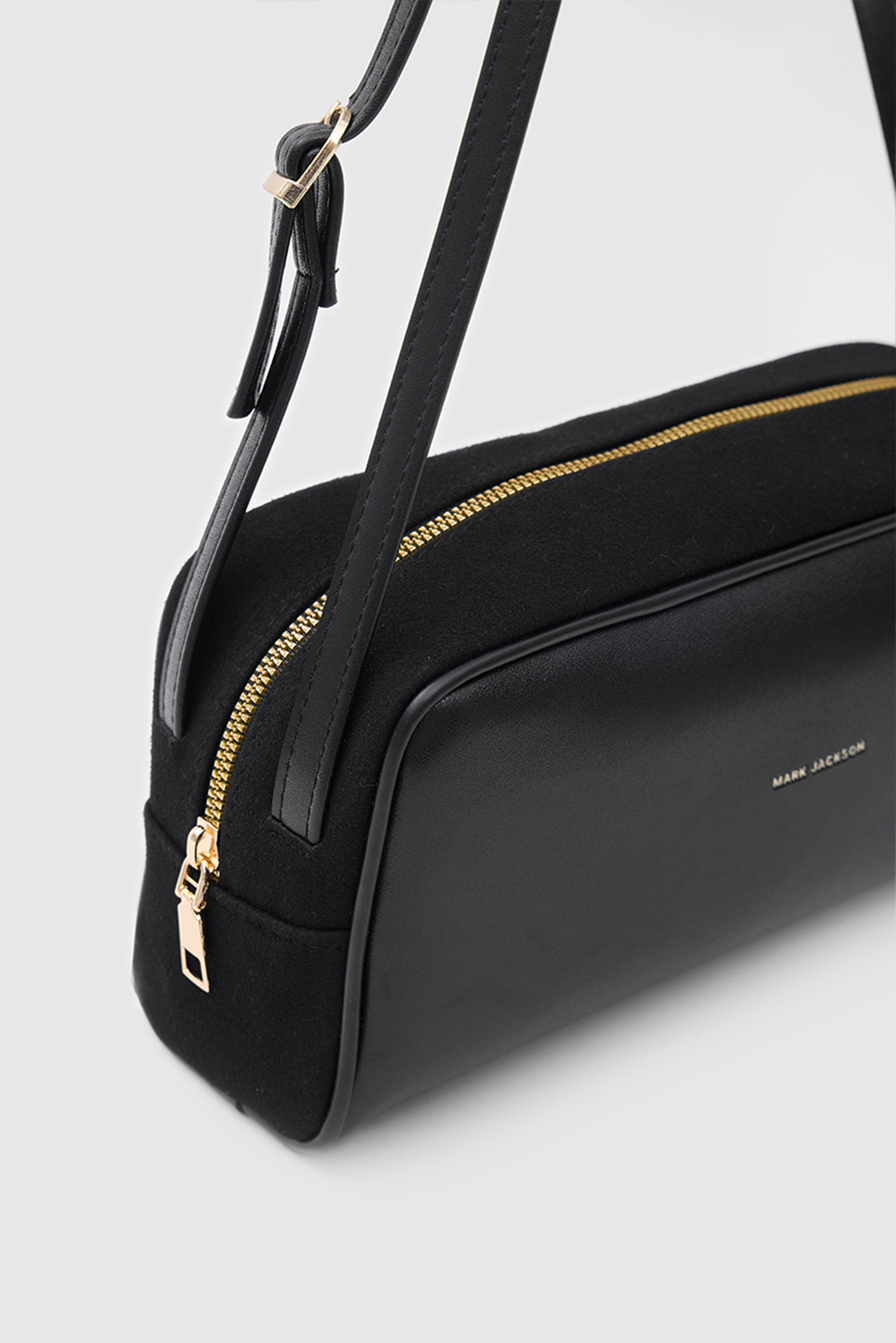 Shulebags Cady Baget Çanta Siyah görsel 3
