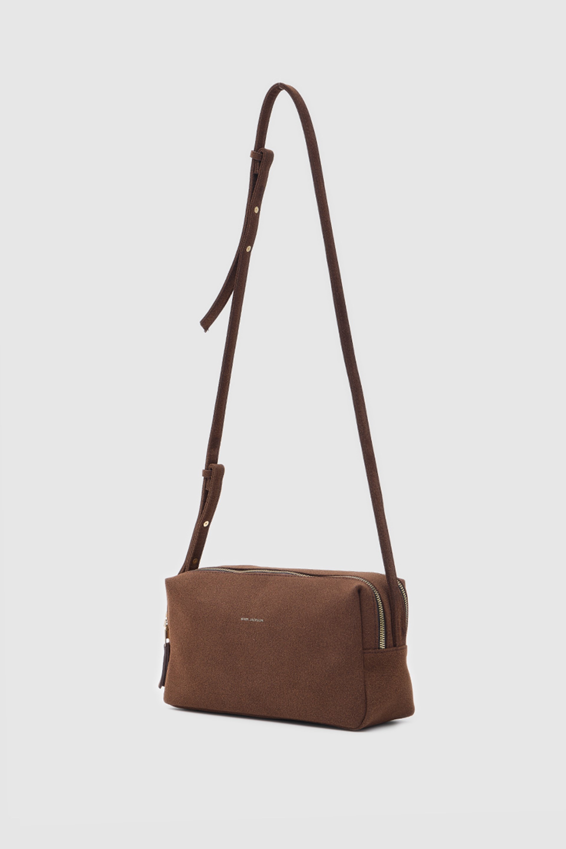 Shulebags Rodeo Süet Omuz Çantası Kahve görsel 3