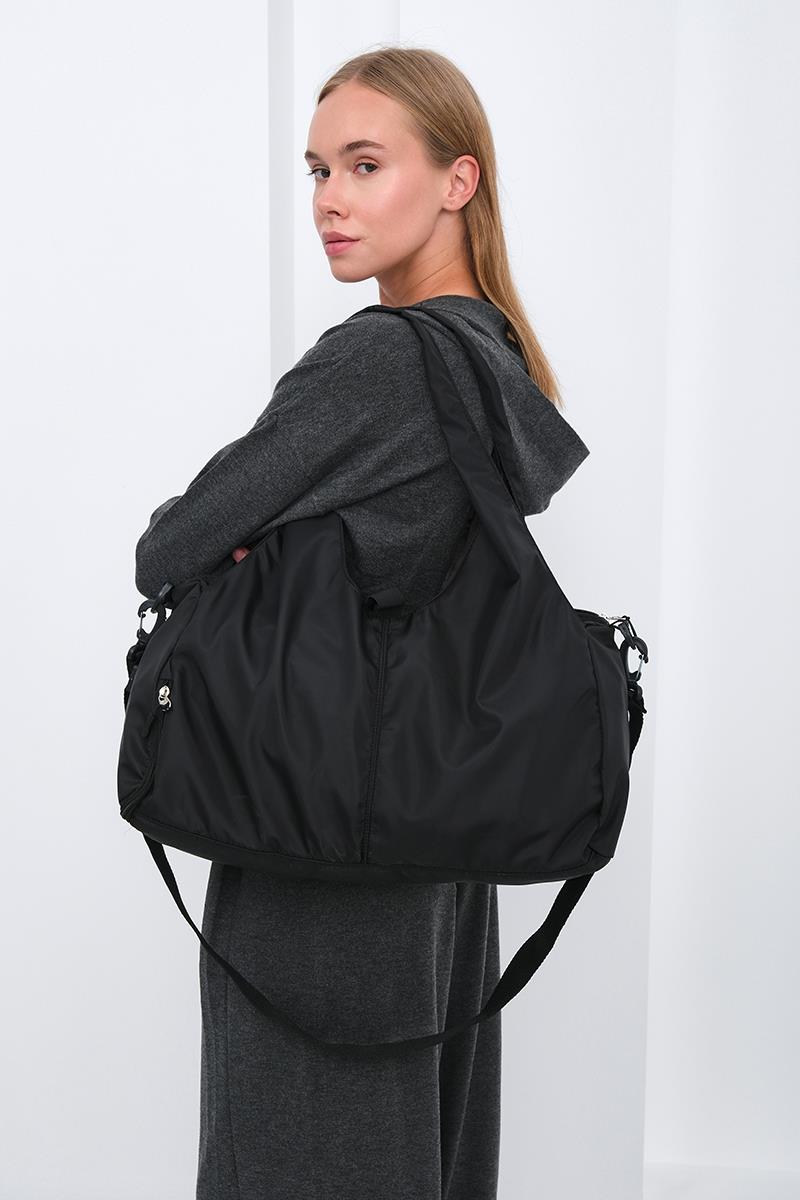Shulebags Giglio Spor Omuz Çantası Siyah görsel 2