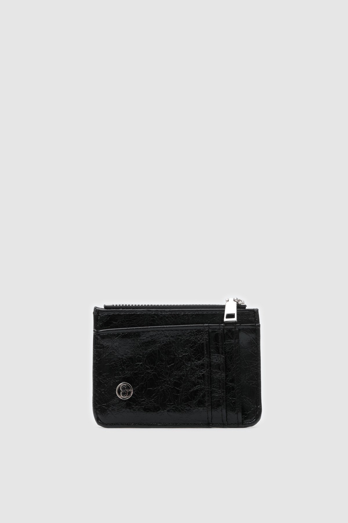 Shulebags Carry Kapaklı Kadın Kartlık Siyah görsel 2