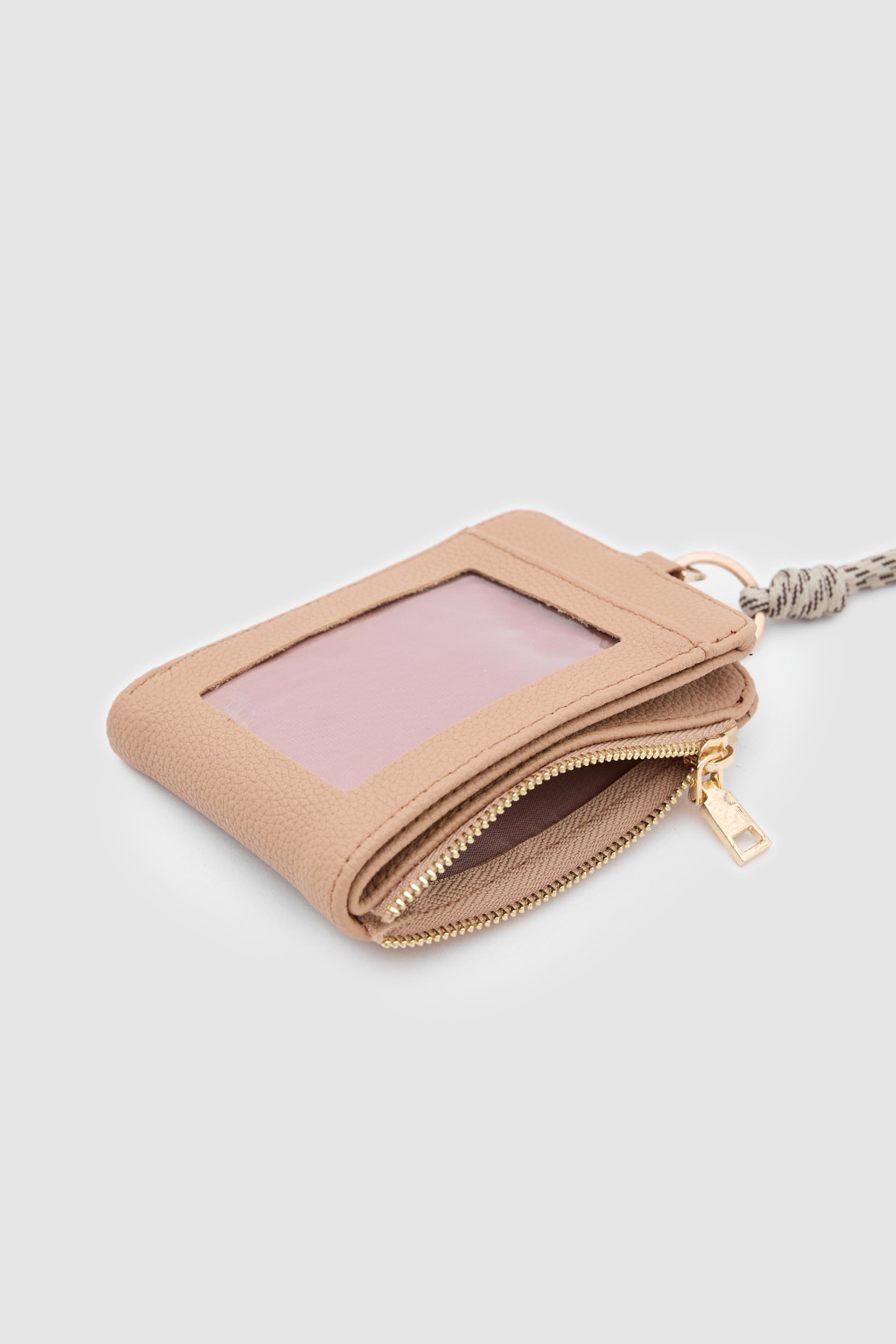 Shulebags Palm Boyun Askılı Kadın Cüzdan Taba görsel 6