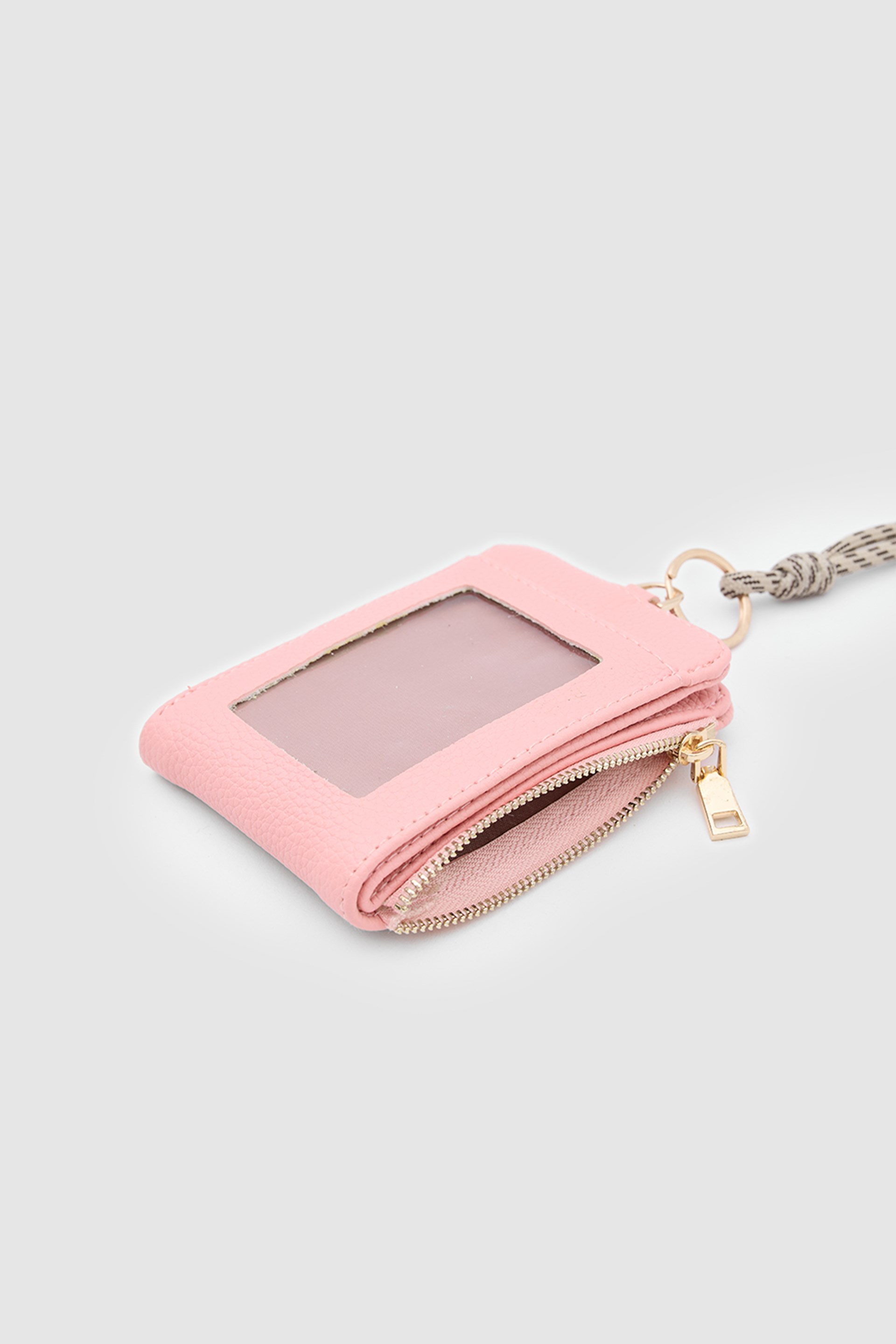 Shulebags Palm Boyun Askılı Kadın Cüzdan Pembe görsel 6