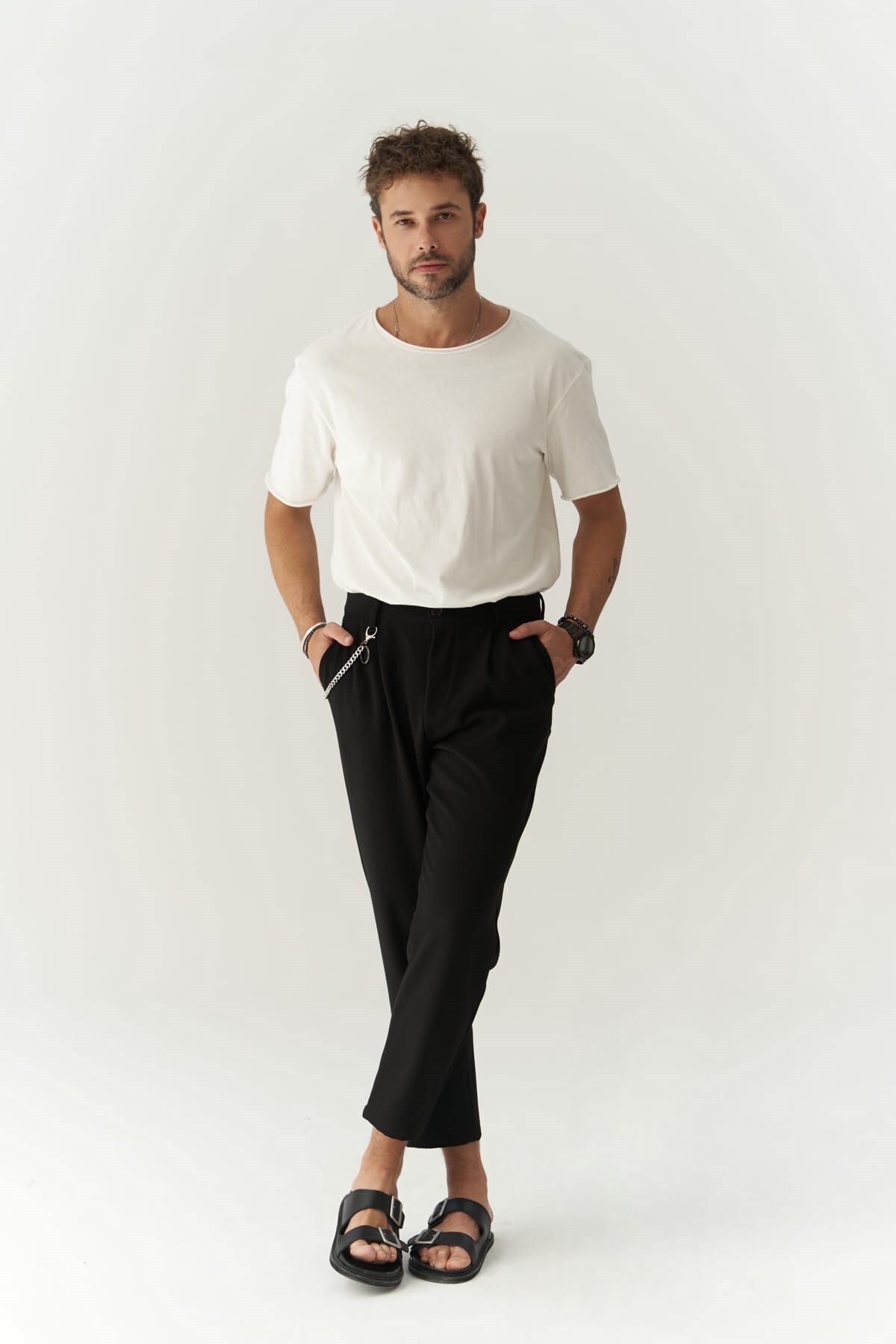 Mai Collection Myles Siyah Erkek Pantolon